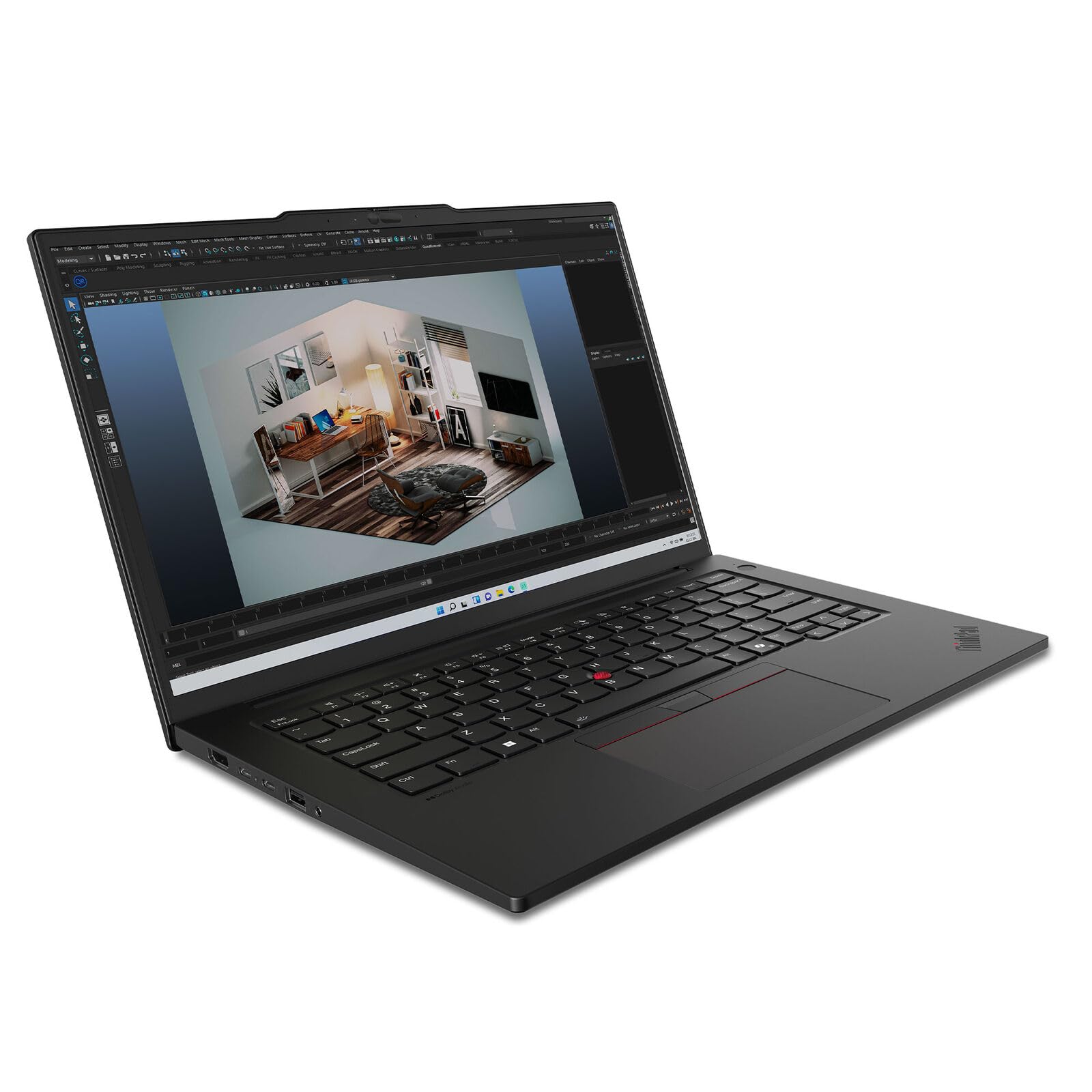 Lenovo Thinkpad P14S Gen 5 - Intel Ultra 7 155H, 16C, 14.5 3K (3072 X 1920) Non-Touch,120Hz, Nvidia Rtx 500 Ada 4G - Backlit Kyb