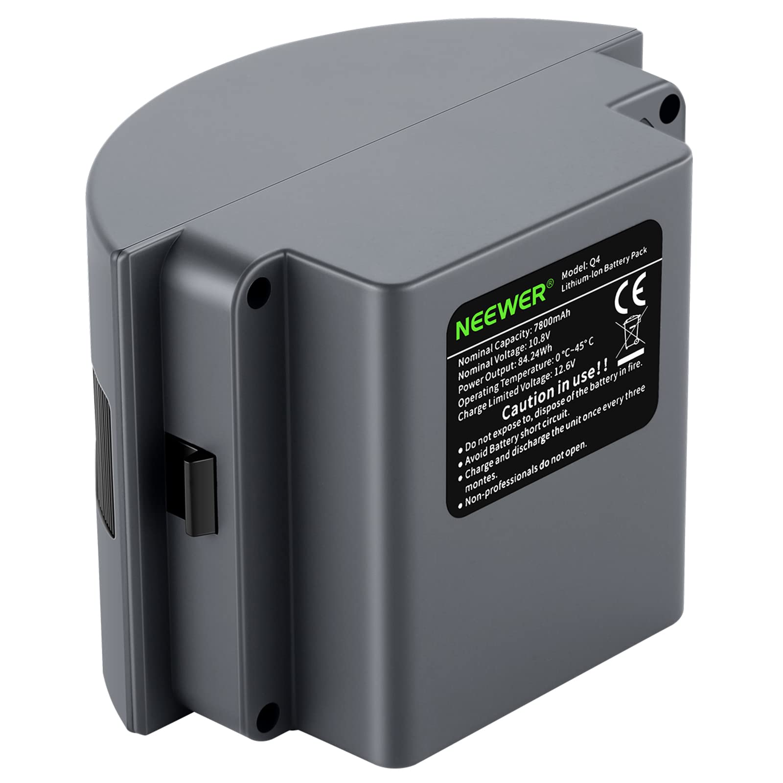 NEEWER Li-ion Battery High Capacity Rechargeable Flash Spare Battery for Q300, Vision 4, ML300 Outdoor Studio Flash Strobe