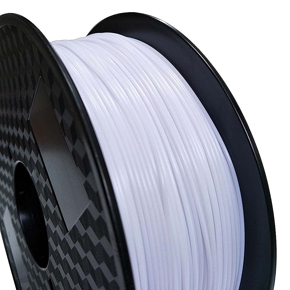 Pla+ Pla Plus Cold White Pla Filament 1.75 Mm 1Kg 3D Printer Filament Bright Cool White Pla Spool 3D Printing Material Pla Pro C
