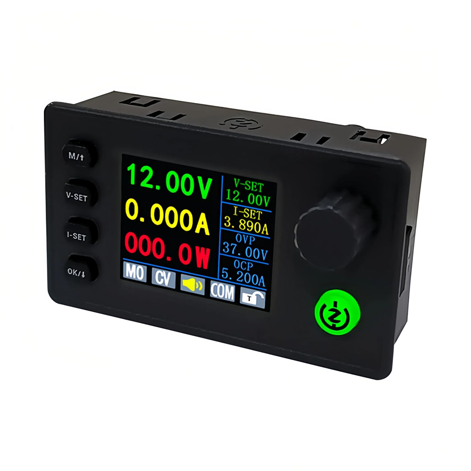 Tkxec Color Display Adjustable 90W Dc Dc Buck Boost Power Converter Cc Cv 0.5 36V 5V 6V 12V 24V Power Module Regulated Laborator