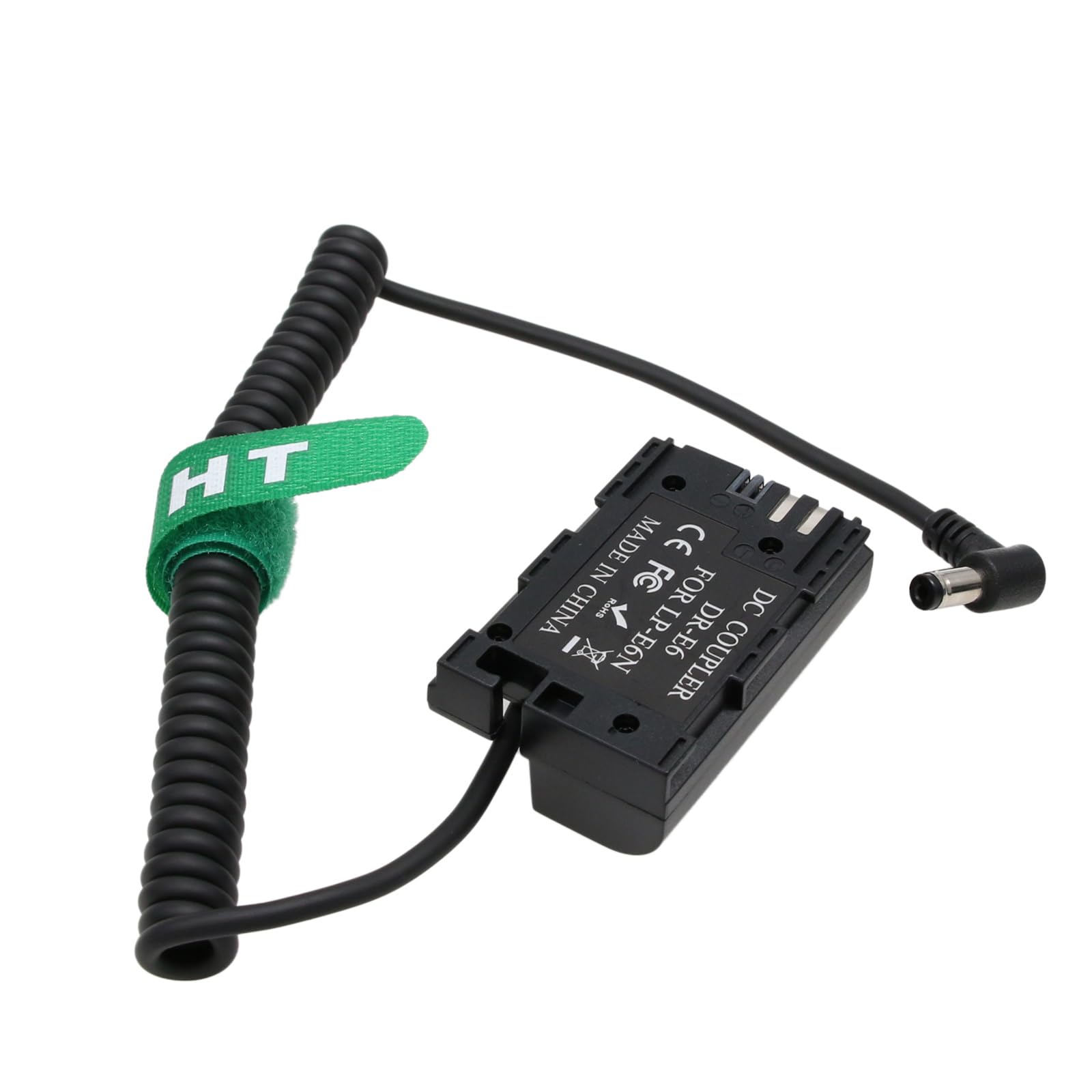 Hangton Lp E6N Dc Dummy Battery For Canon Eos R5C R6 R7 5Ds R, 5D Mark Ii Iii Iv, 60D, 6D 7D Mark Ii, 80D Dslr Camera, Monitor Recorder