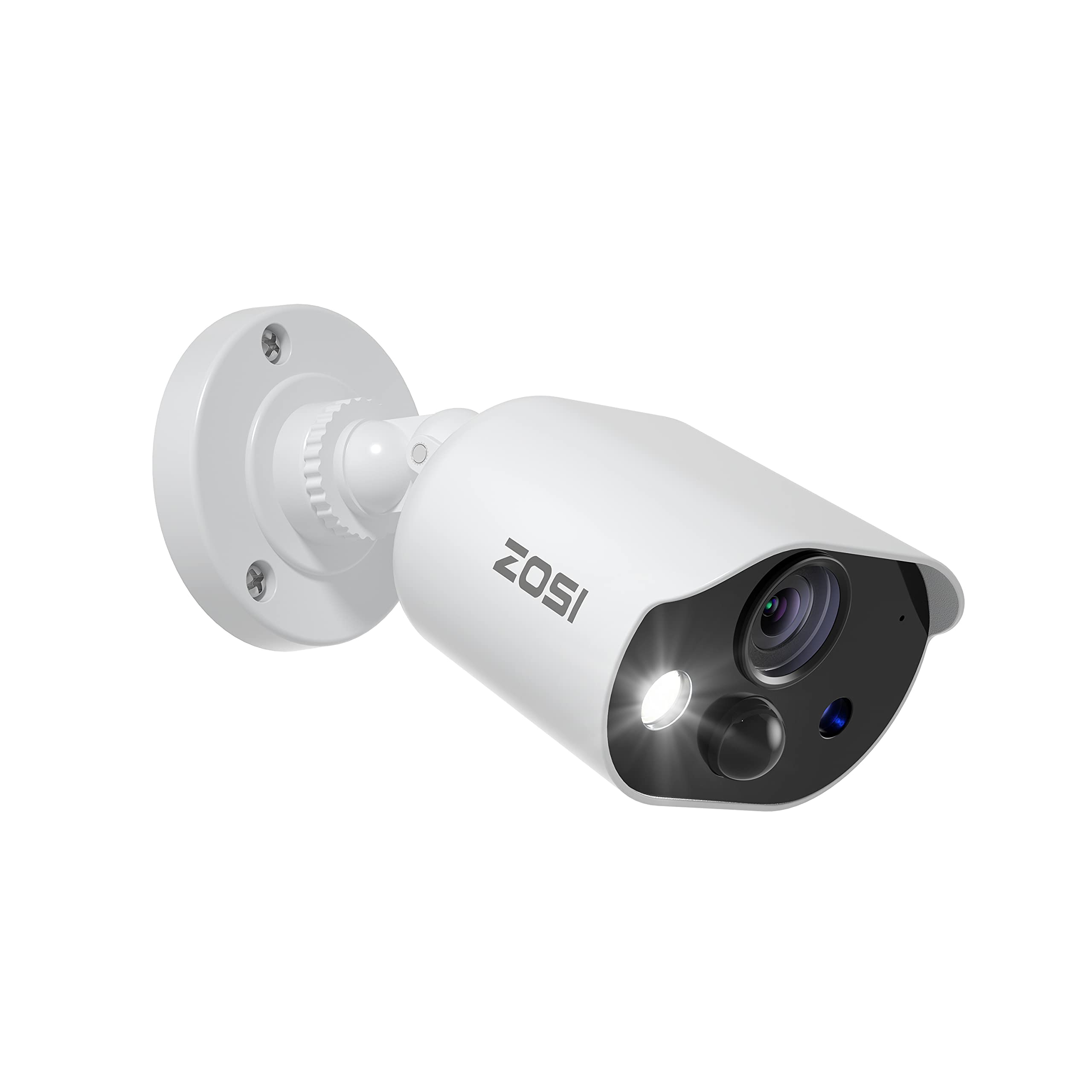 ZOSI 1080P HD-TVI Security Camera with Audio, 2MP 1920TVL Indoor Outdoor Surveillance Home Camera, Night Vision, PIR Motion Dete