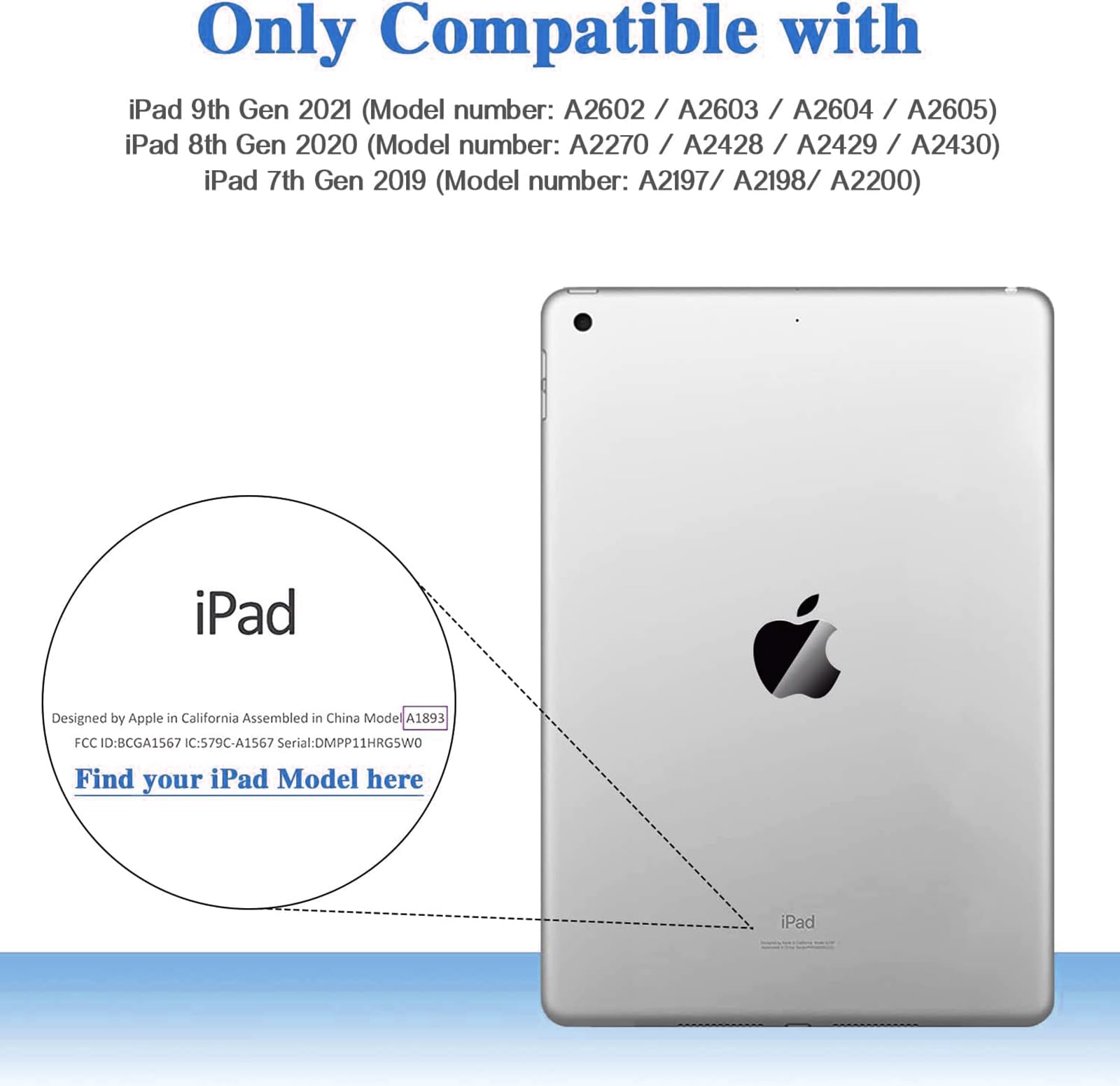 Ltrop Kids Case For Ipad 9Th/ 8Th/ 7Th Generation (2021/2020/ 2019), Ipad 10.2 Case For Kids, Shockproof Handle Stand Case For I