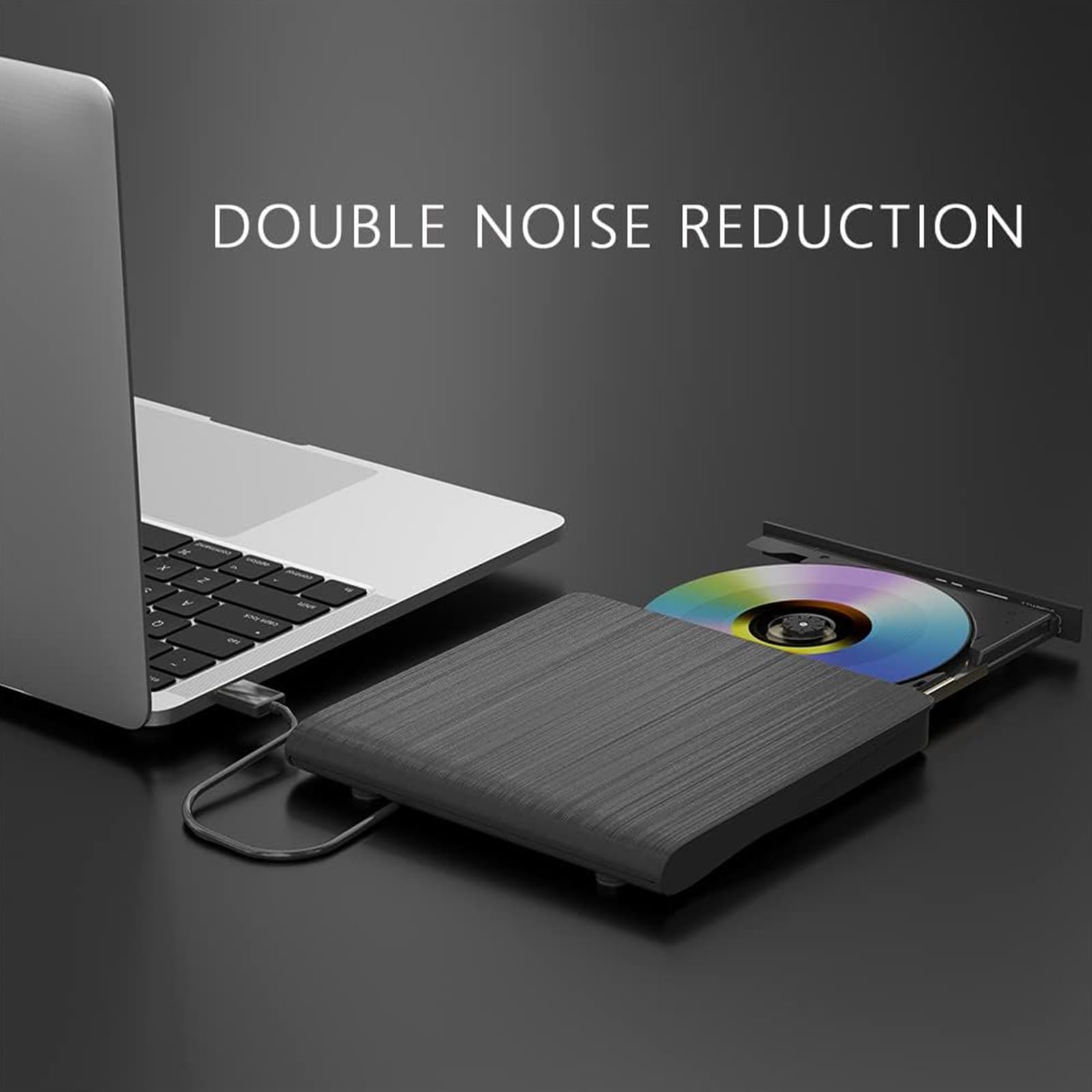 External Cd Drive Portable Drive Usb3.0 Portable Drive Can Read Dvd/Cd Is Suitable External Cd/Dvd Drive For Laptop/Desktop/Wind