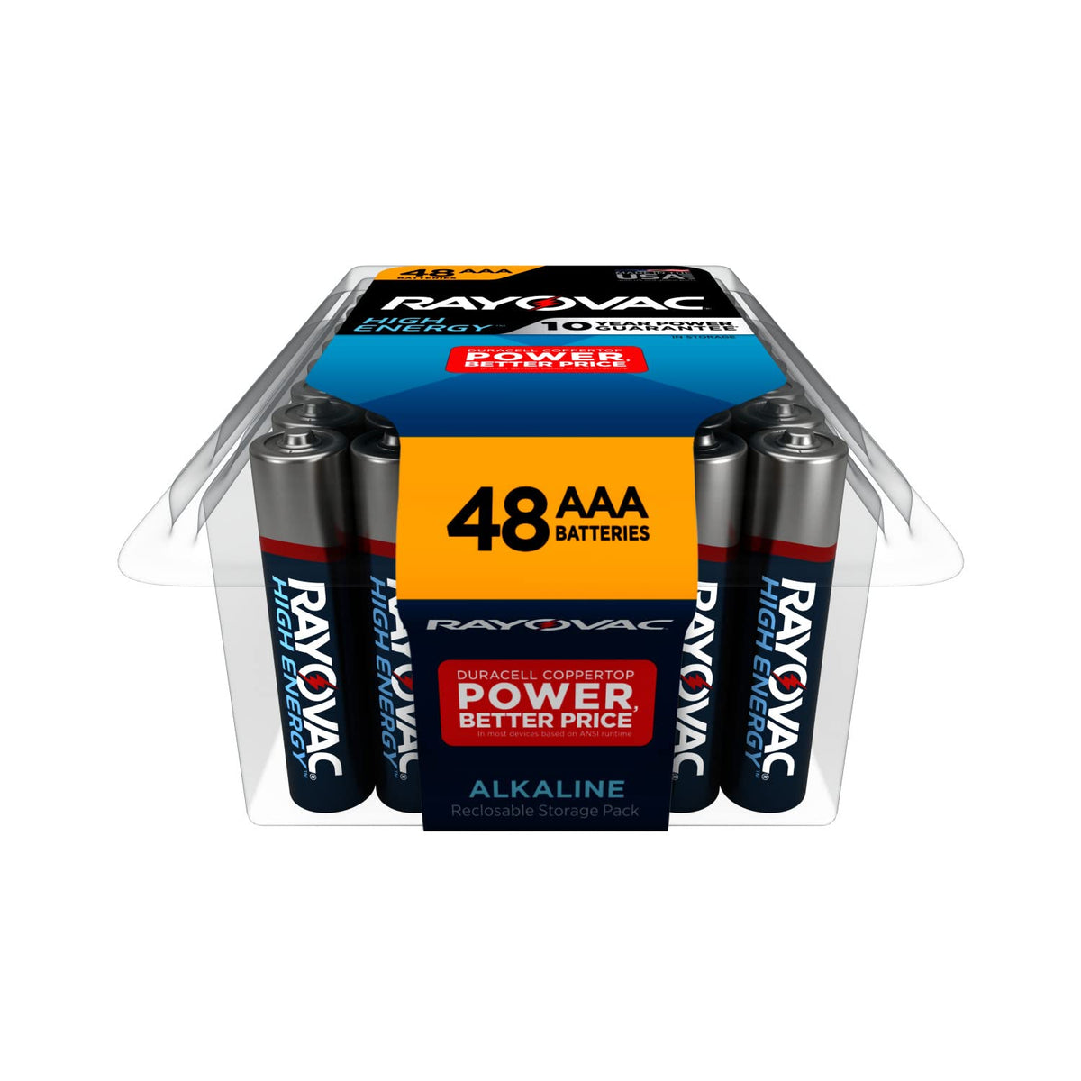 Rayovac Aaa Batteries, Triple A Battery Alkaline, 48 Count