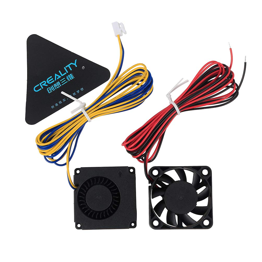 Creality Original Ender 3 V2 Fan Extruder Hotend Fans Dc 24V 0.1A 4010 Nozzle Axial Cooling Fan And 4010 Blower Cooling Fan For