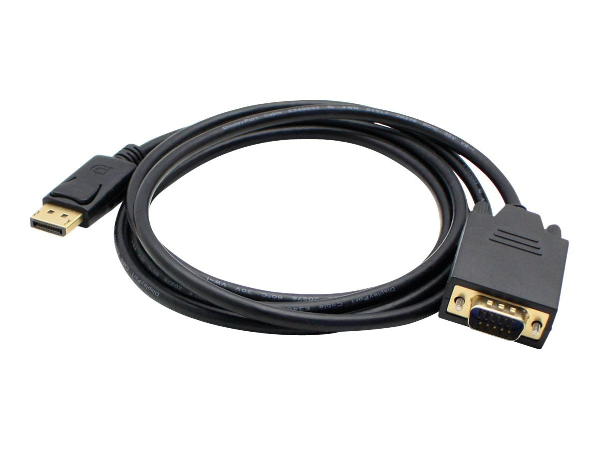 Addon-Networking DISPLAYPORT2VGA6F 6 DisplayPort to VGA Adapter Cable, Black