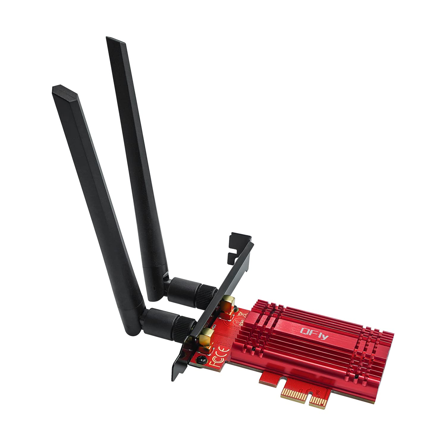 Wifi Card 6E 5400Mbps (6Ghz&5Ghz&2.4Ghz) Pcie Wifi 6E Card, Bluetooth 5.3, Ax210 Module Inside,Pci E Wireless Wifi Network Adapt