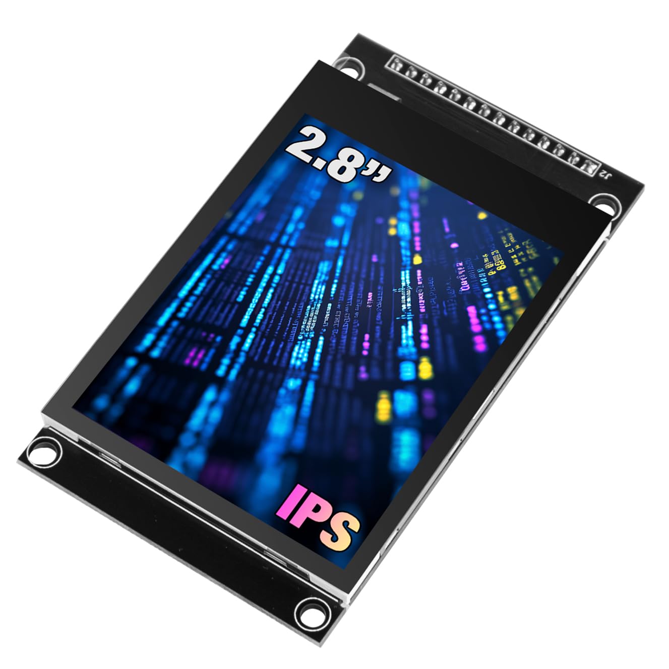 Hosyond 2.8 Inch 240X320 Ips Capacitive Touch Screen Spi Serial Ili9341V Driver Lcd Display Module For Arduino R3/Mega2560