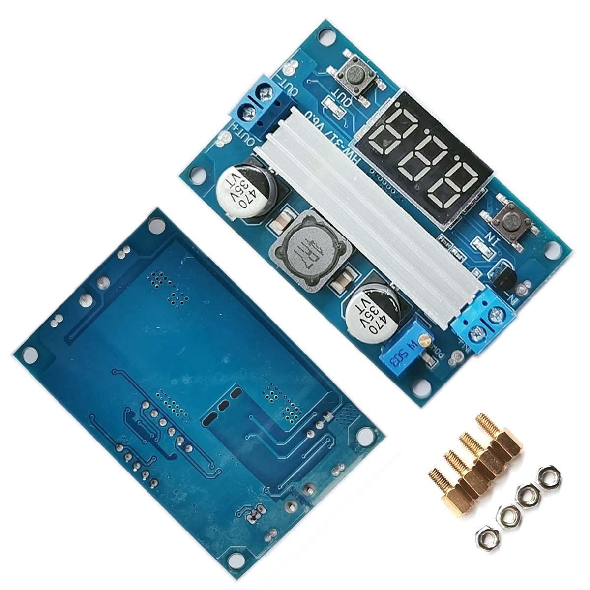 Kiro&Seeu Ltc1871 Boost Power Module High Power Dc Dc 100W Adjustable Output 3.5 35V Step Up Power Supply Converter Module Board