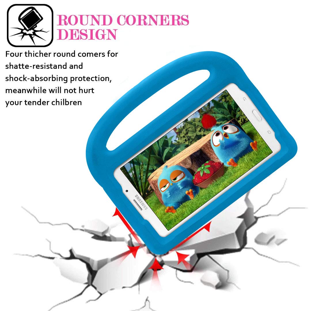 Uucovers Kids Case For Samsung Galaxy Tab A 7.0 2016 (Sm T280/T285), Tab 4 7.0/Tab 3 7.0 (Sm T230/T210/P3200), Tab E/Tab 3 Lite