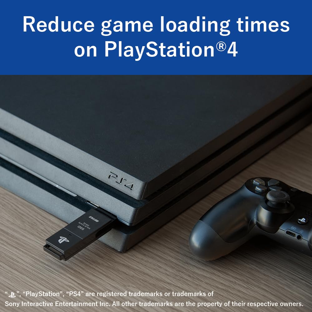 Buffalo External Ssd 1.0Tb   Officially Licensed Product, Compatible With Ps5 Consoles / Ps4 Consoles   Usb3.2 Gen2 Type A Compa