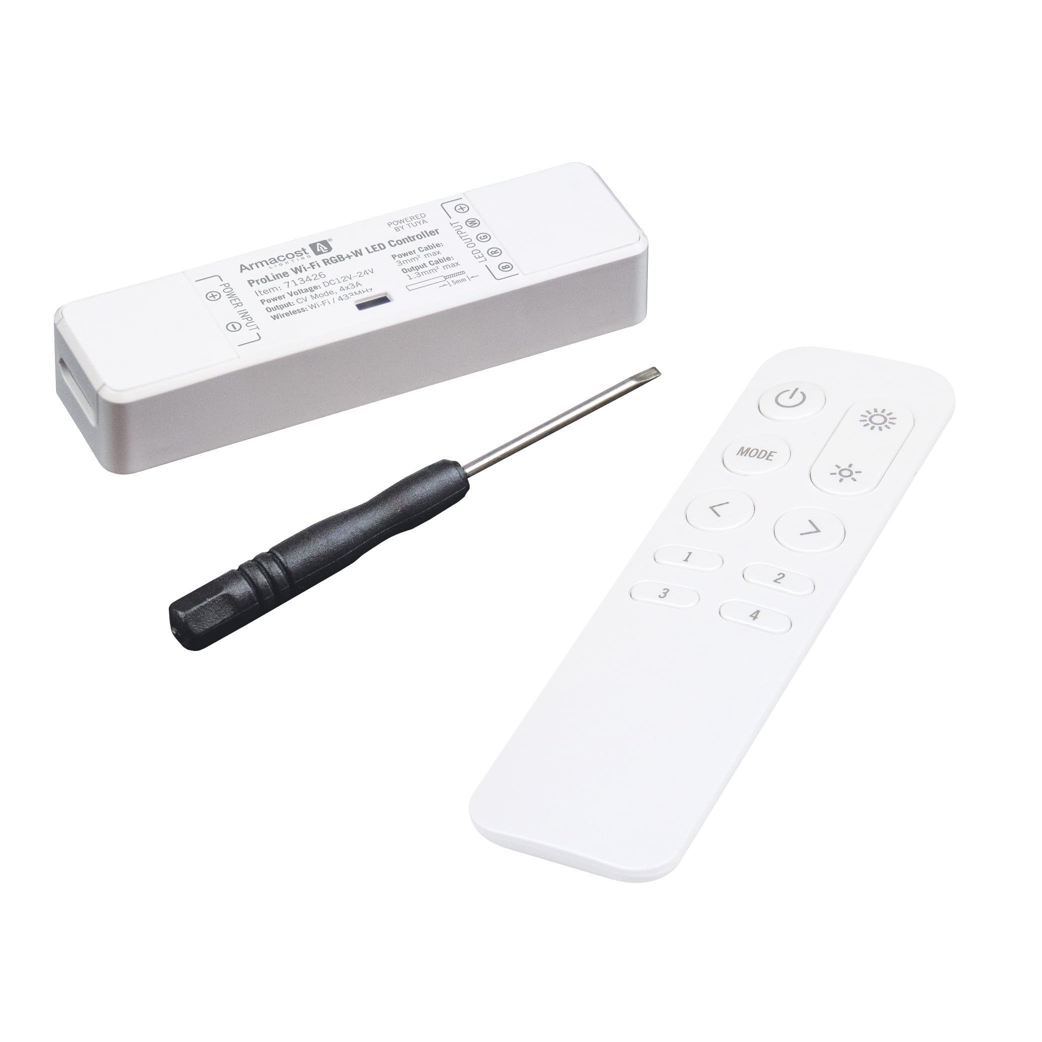 Armacost Lighting ProLine Multicolor RGB + White Wi-Fi LED Controller 713426