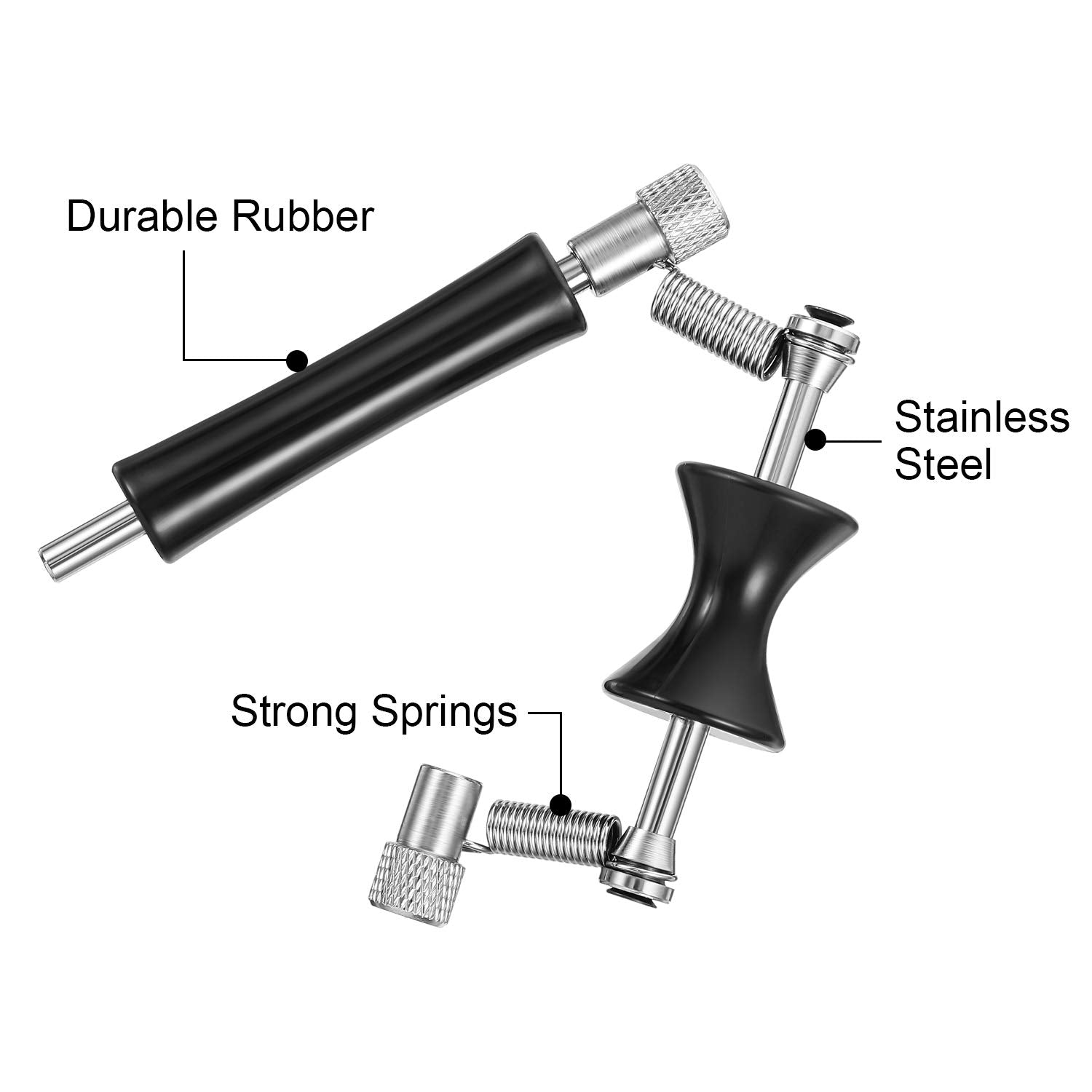 2 Pack Guitar Rolling Capo Sliding Adjustable Rubber And Stainless Steel Capo For Tuning Tone Of String Instruments Like Folk Cl