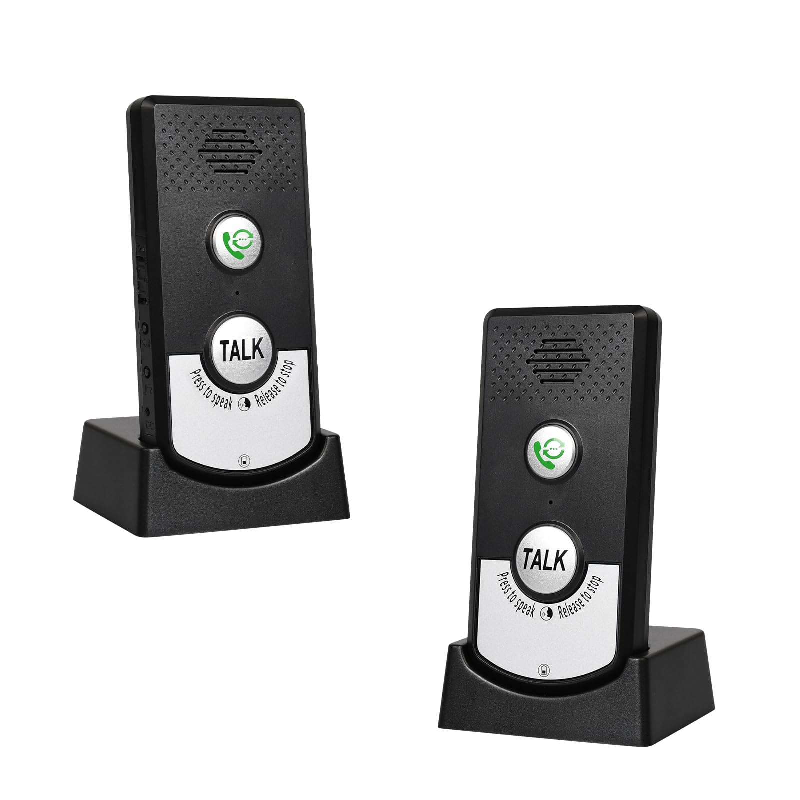 2 Way Wireless Intercom For Home Hospital Hotel,1000M Range Indoor Intercoms Wireless
