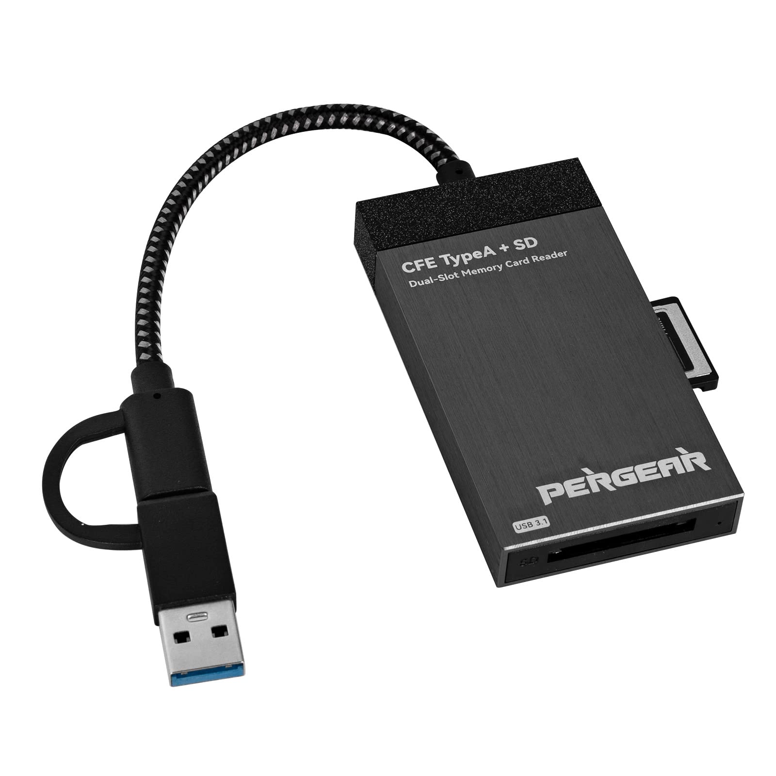 Pergear Professional 520Gb Cfexpress Type A Memory Card, With Card Reader, Up To 880Mb/S Read Speed & 900Mb/S Write Speed For 4K