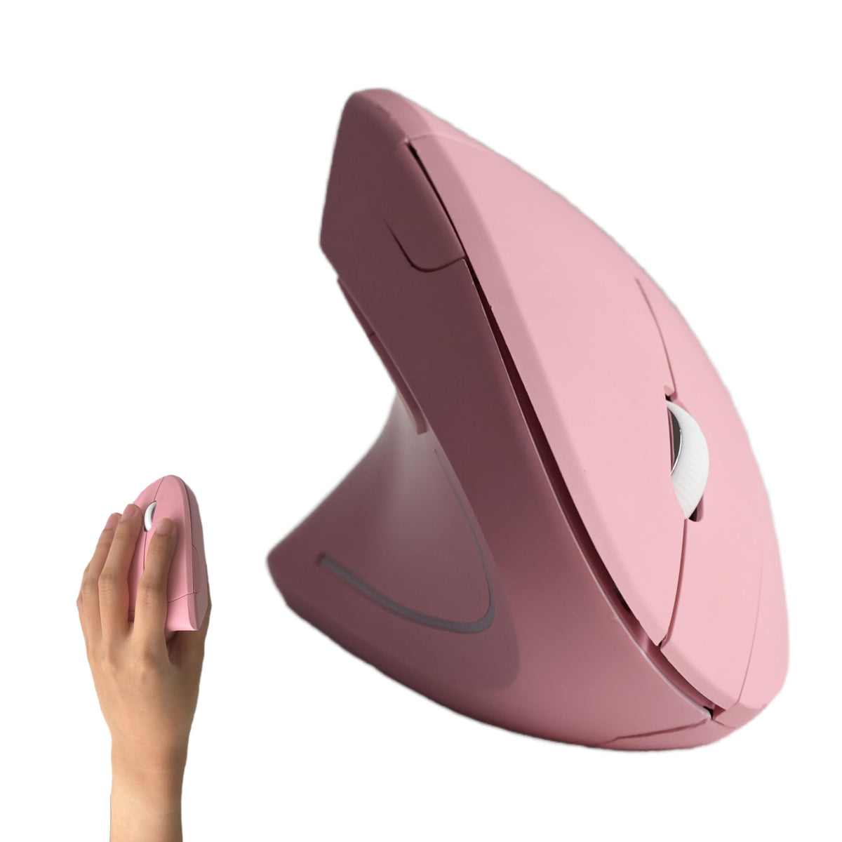 Urby Left Handed Mouse, Vertical Left Handed Ergonomic Wireless Mouse ...