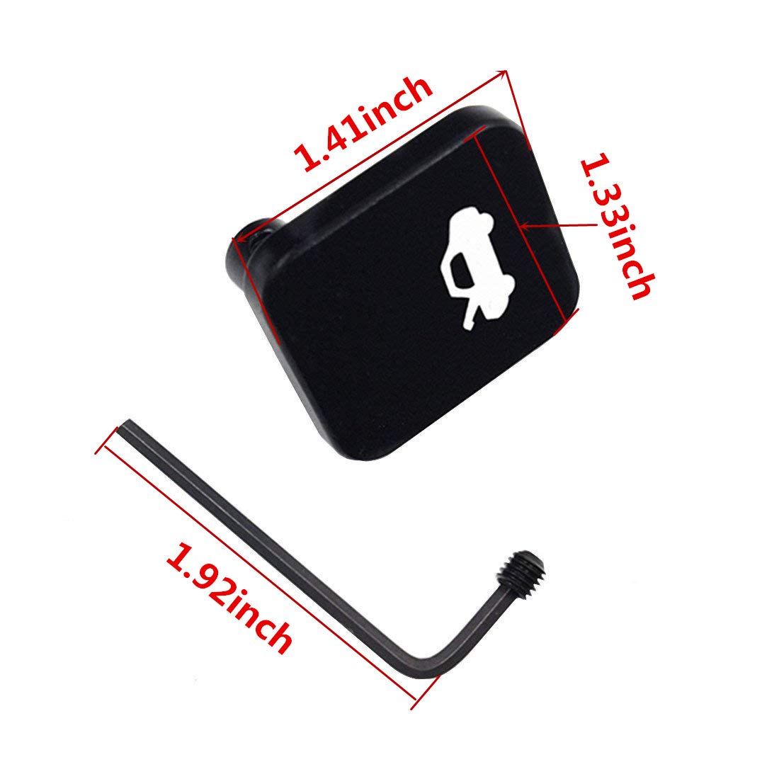 Hood Latch Release Handle Cable Repair Kit Billet Aluminum For Civic 1996 2005, Crv 1997 2006,Element 2003 2011