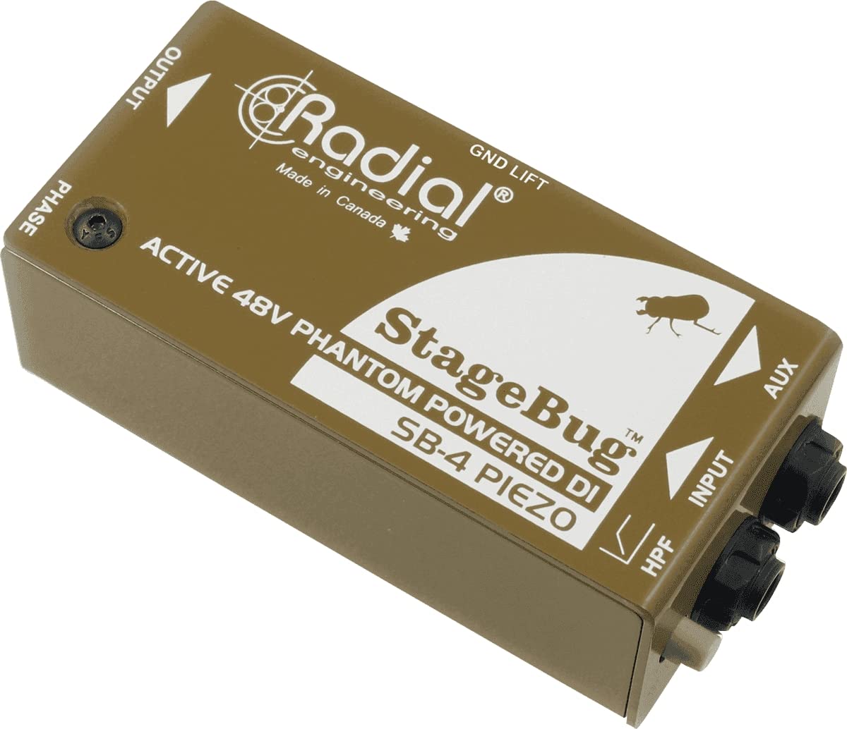 Radial Stagebug Sb 4 1 Channel Active Instrument Direct Box