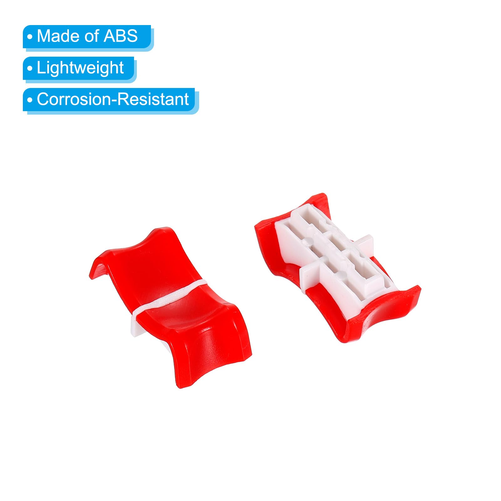 Patikil Console Mixer Slider Fader Knob Cap Touch Sensitive Slider Insert Shaft 27X13X10Mm Abs Red For Potentiometer Pack Of 10