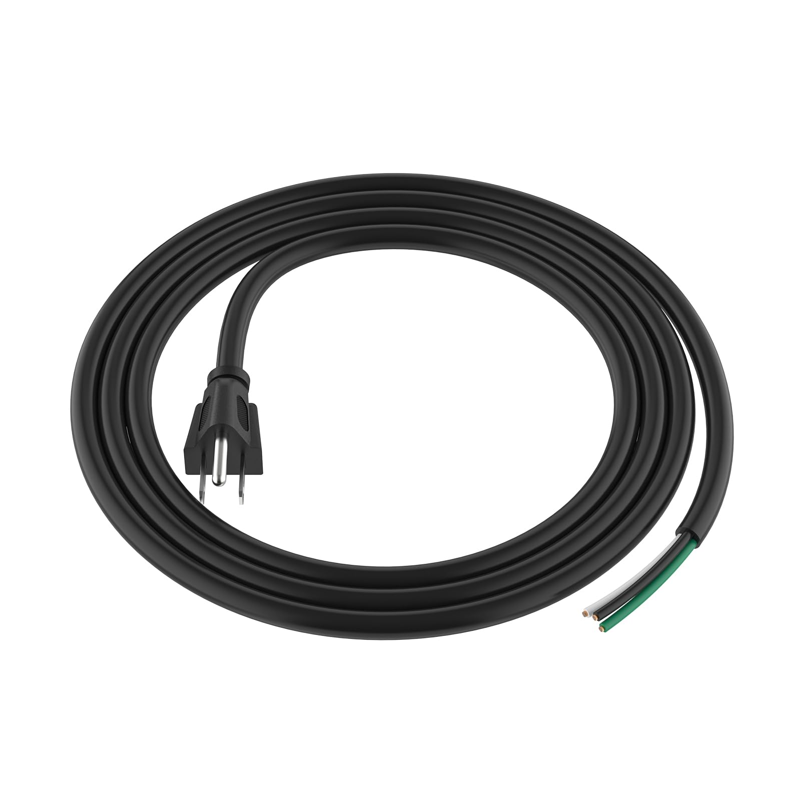 6Ft 14 Gauge 3 Prong Heavy Duty Replacement Power Supply Cord Cable   Heavy Duty Power Cord For Power Tools, 110V 115V 120V Pigt