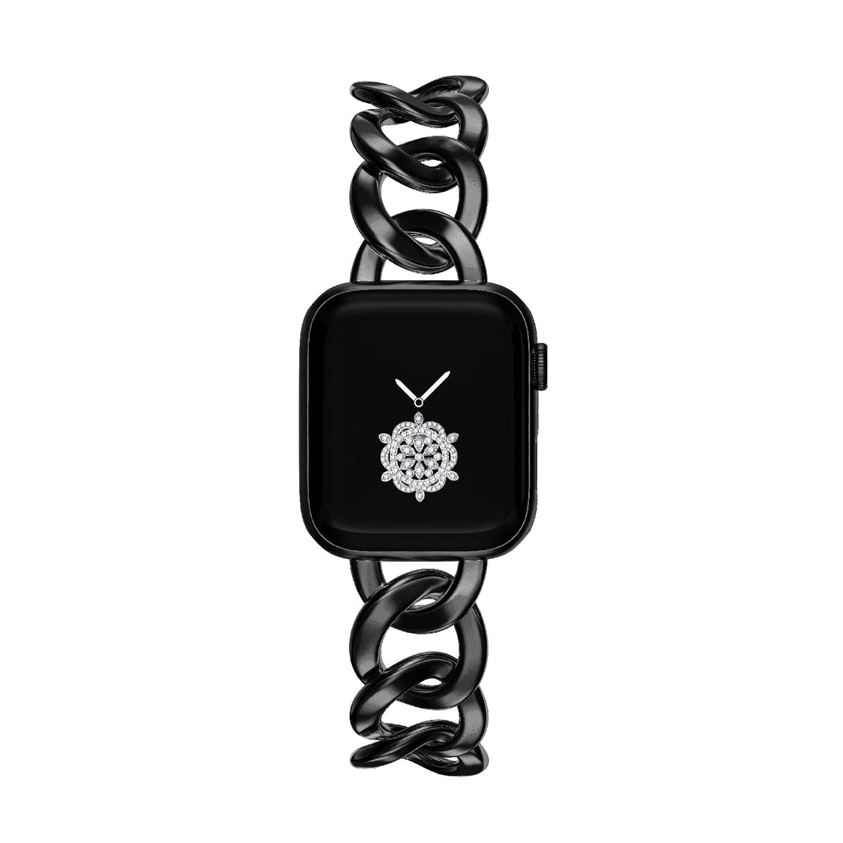 Kolgios 38/40/41Mm Black Cool Women Chain Durable Metal Smartwatch Bands Compatible For Apple Watch Series Band 9/8/7/6/Se/5/4 F