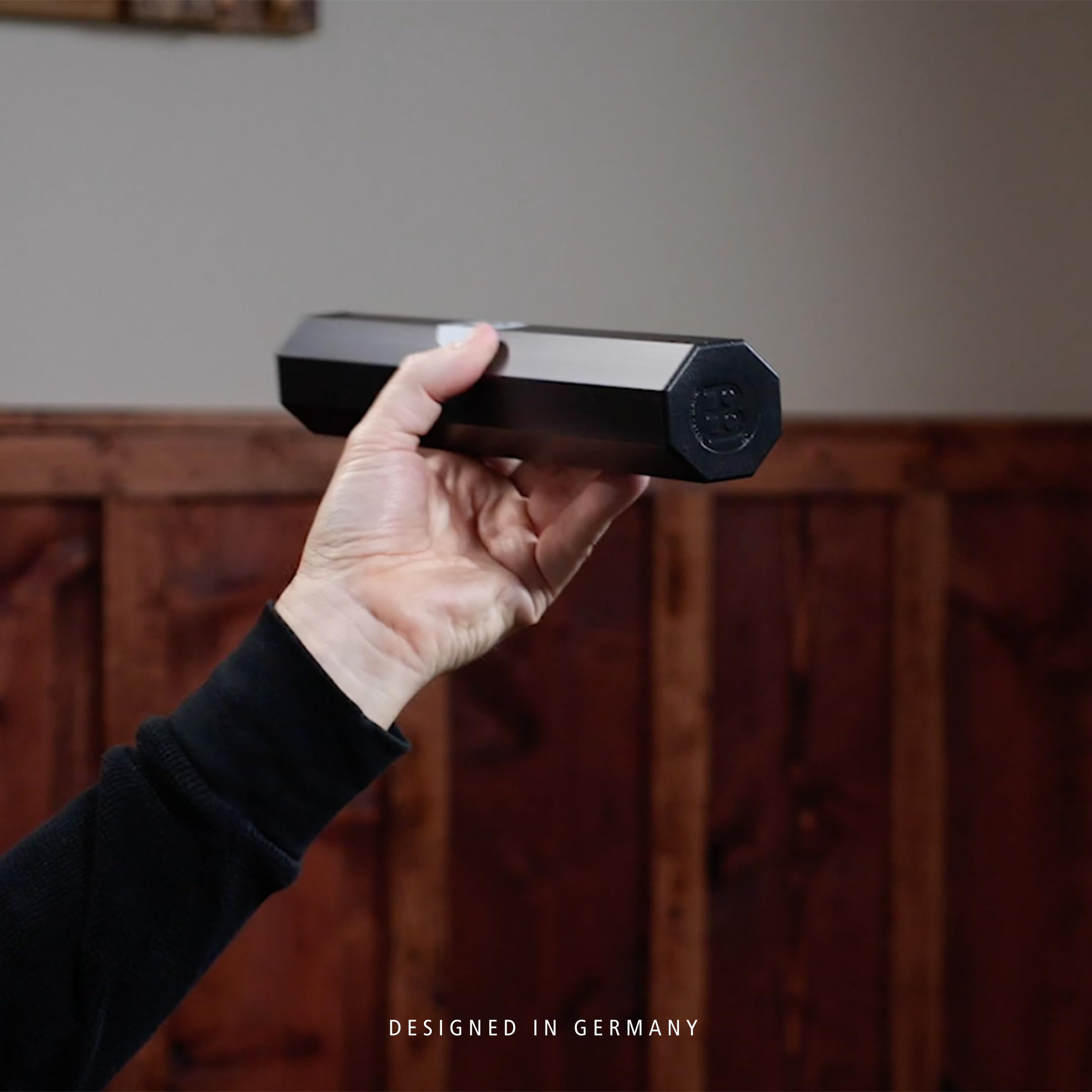 Meinl Percussion Sh888Bk Aluminum Octagonal Shaker, Large, Black