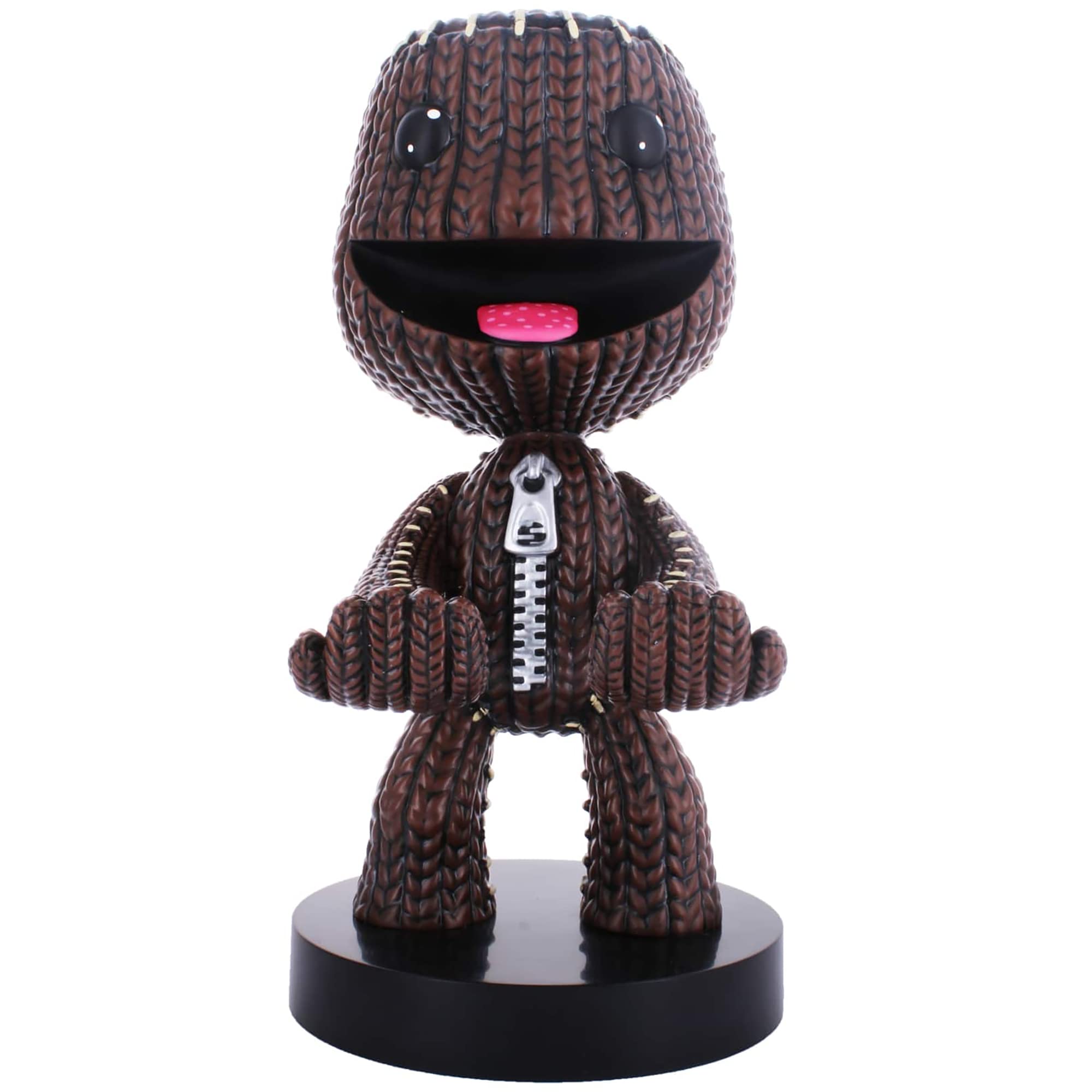Exquisite Gaming: Sackboy: A Big Adventure  Sackboy  Original Mobile Phone & Gaming Controller Holder, Device Stand, Cable Guy
