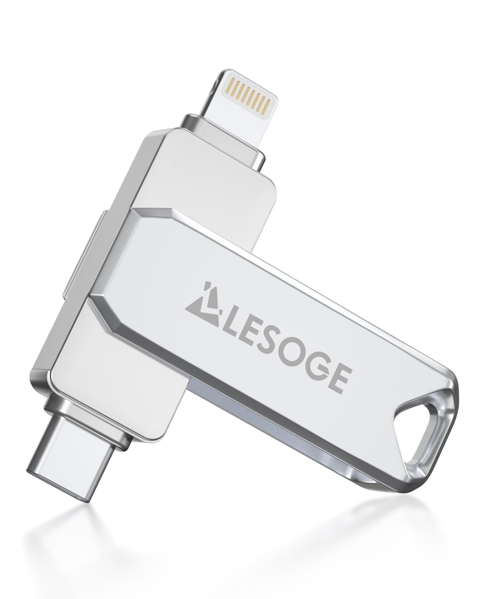 Mfi Certified 128Gb Flash Drive For Iphone Photo Stick, Usb Thumb Drives Memory Stick High Speed Usb Stick External Storage For 