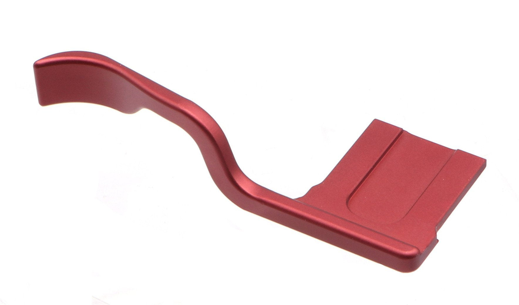 Hithut Metal Thumbs Up Grip Hot Shoe Cover For Fujifilm X T10 X T20 X T30 Xt10 Xt20 Xt30 Camera Dark Red With Better Balance And Grip Convenience