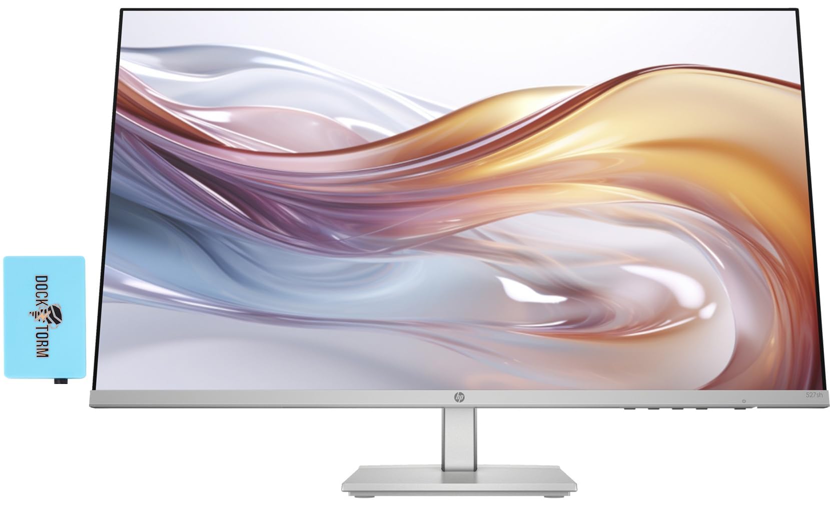 Hp Series 5 527Sh Height Adjust Monitor 94C50Aa#Aba (Replaces M27H) W/Docztorm Dock, 27'' Fhd Ips (1920X1080) Display, 2X Hdmi, 