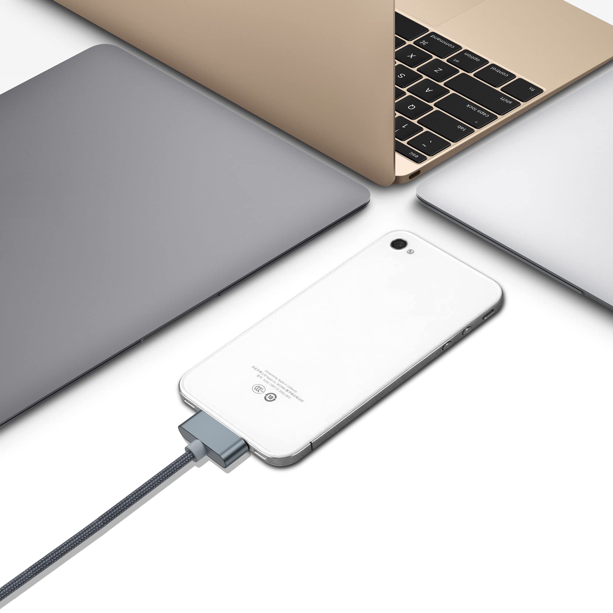 Froggen 30 Pin Usb Sync Charging Cable Compatible With Iphone 4/4S, Iphone 3G/3Gs, I-Pad 1/2/3, I-Pod 3.2 Ft