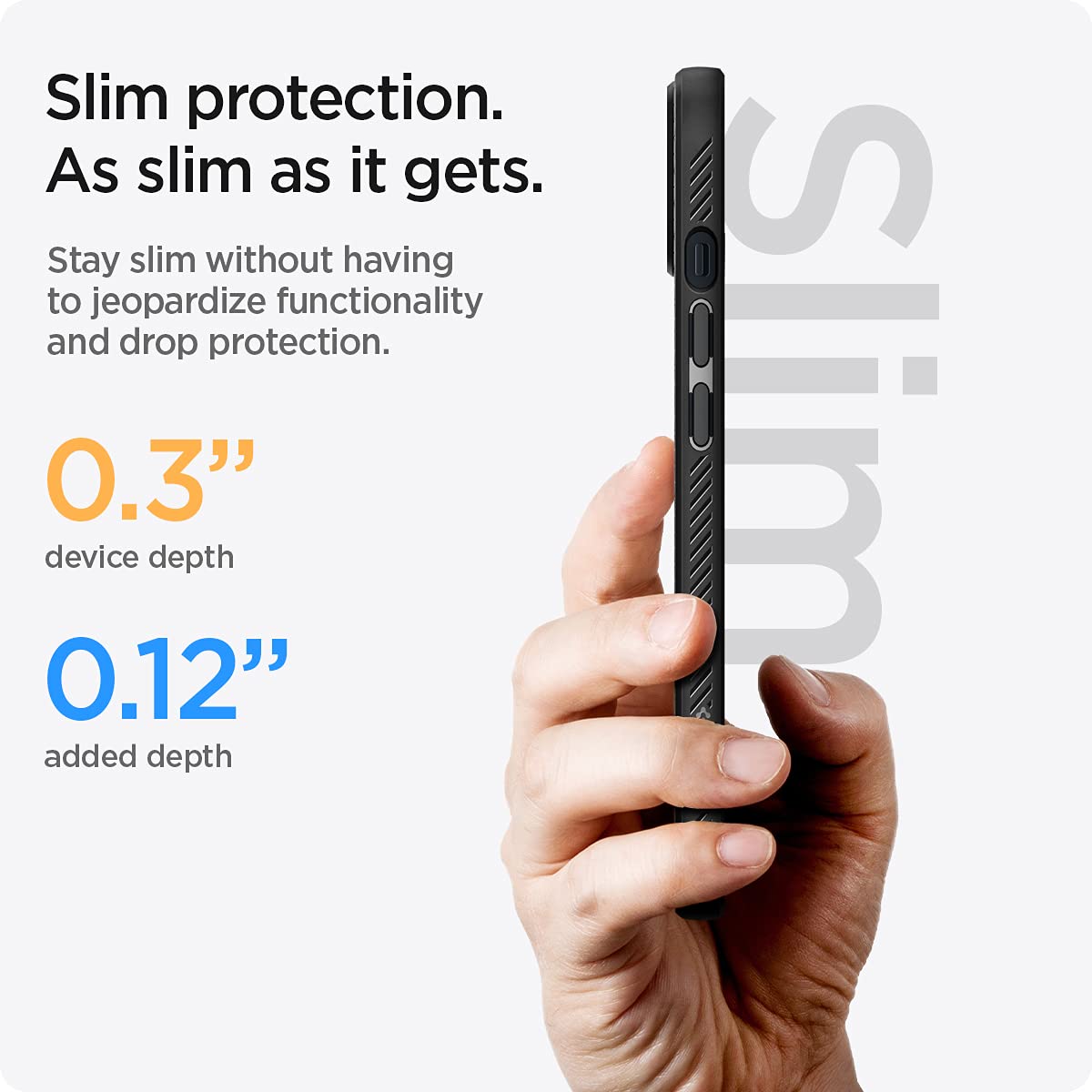 Spigen Liquid Air Designed For Iphone 13 Case (2021) - Matte Black