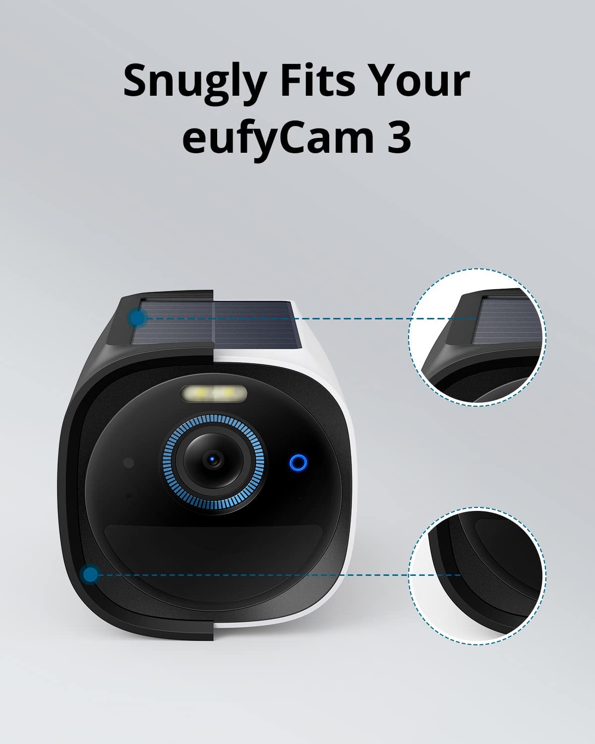 Eufy Security Eufycam 3 Skin (2 Pack)   Camera Protective Casing, Ideal For Outdoor Use, Easy Installation, Guards Against Uv Ra