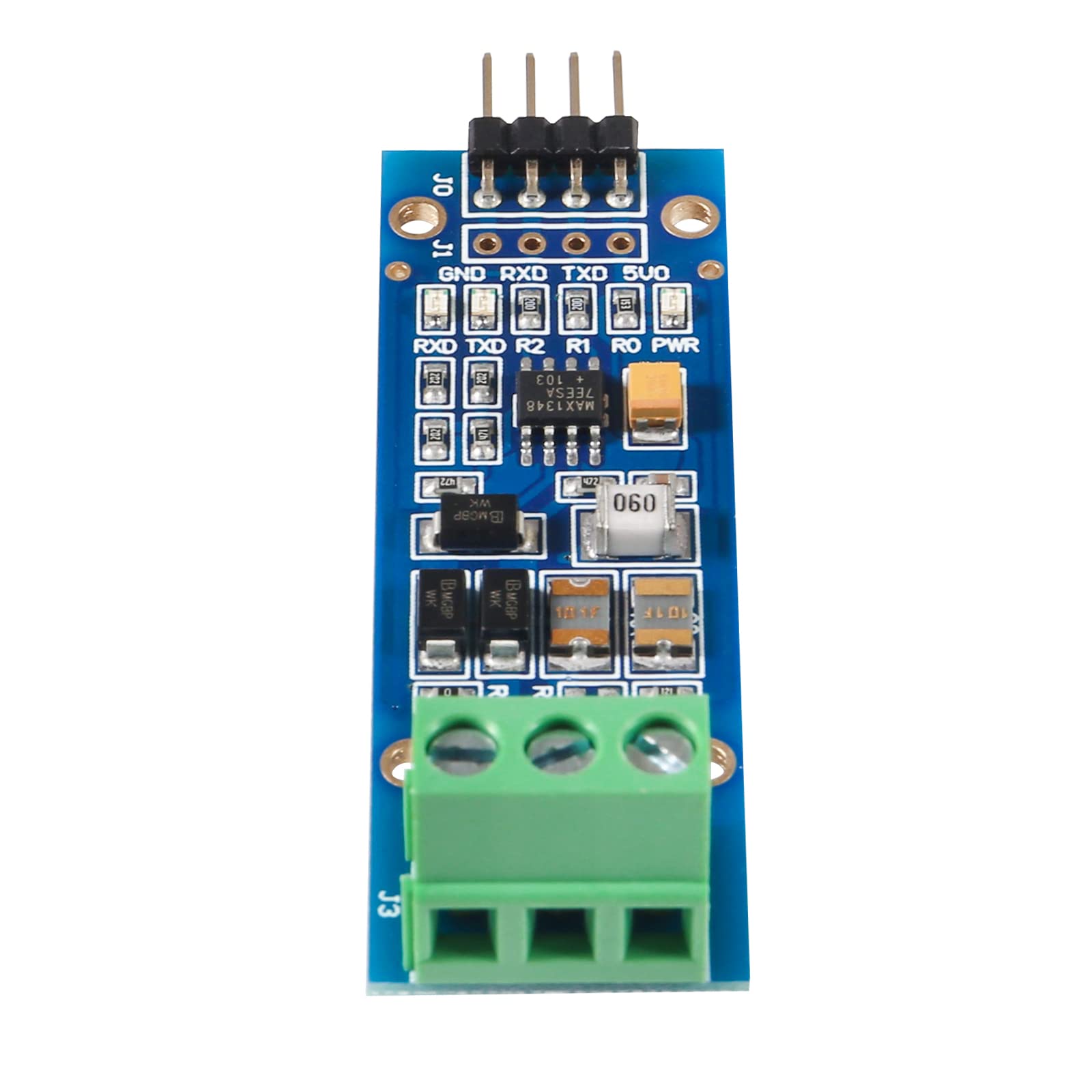 Qccan 2Pcs Rs485 To Ttl 5V Board With Max13487 Chip For Raspberry Pi