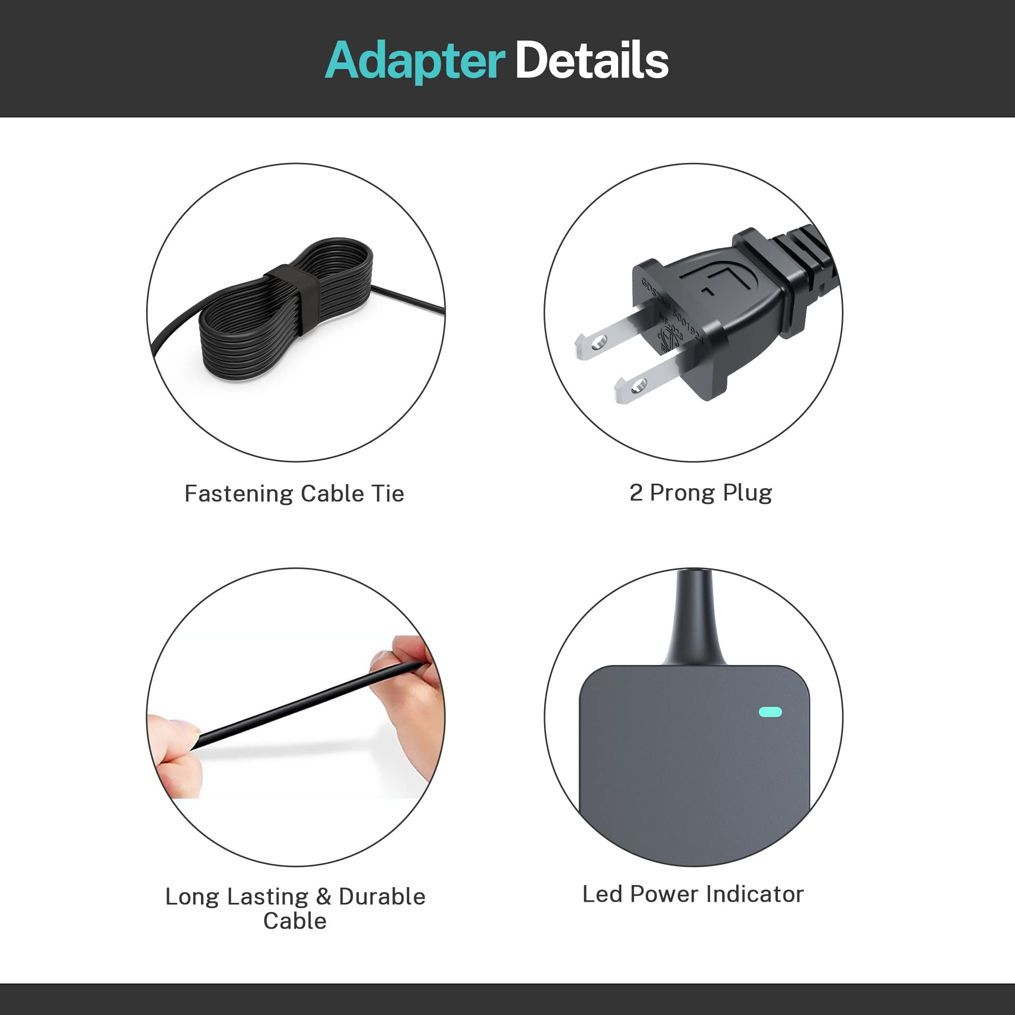 65W Ac Charger Fit For Acer Aspire A515 51 A515 43 R19L A515 52 A515 52G A515 51G A515 52K N18C1 A515 51 58Hd A515 51G 84Sn A515 51G 53F6 N18W1 N19C1 Ca24I Cn Laptop Power Supply Adapter Cord