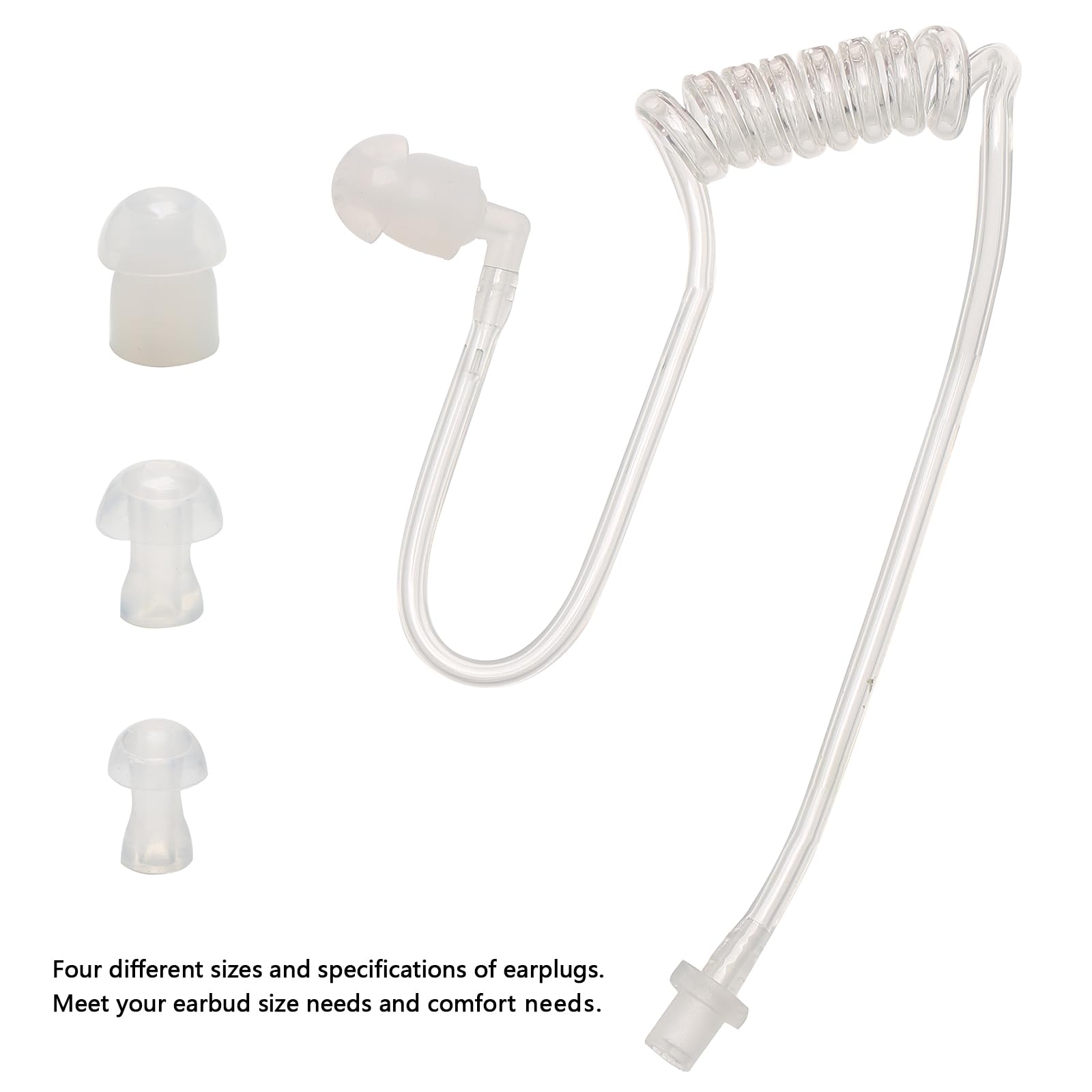 Compatible With Baofeng Uv 5R Bf F8Hp Uv 82 Earpiece With Mic,Baofeng Earpiece With Mic,Kenwood Radio Earpiece With Mic,Baofeng