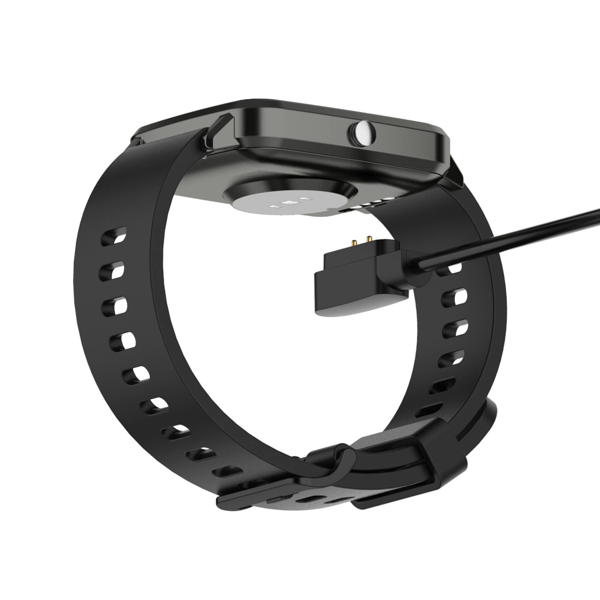 Ruentech 2-Pack Charger Compatible With Toobur Idw26 Idw23 Idw20 Idw19 Idw18 Idw17 Idw16 Idw13 Smart Watch, 3.3Ft Replacement Ch