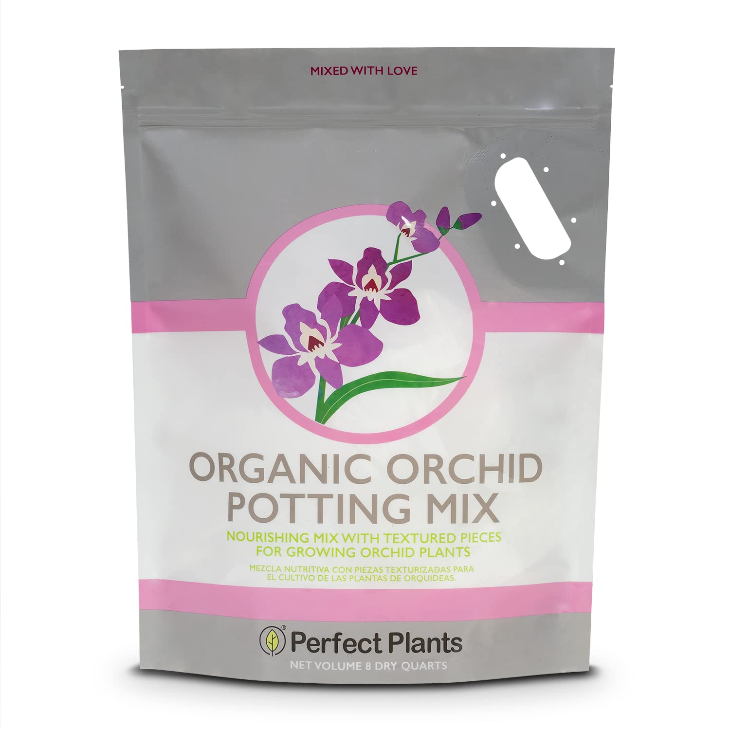 All Natural Orchid Potting Mix By Perfect Plants   8 Quarts Special Blend For Proper Root Development On All Orchid Plant Types