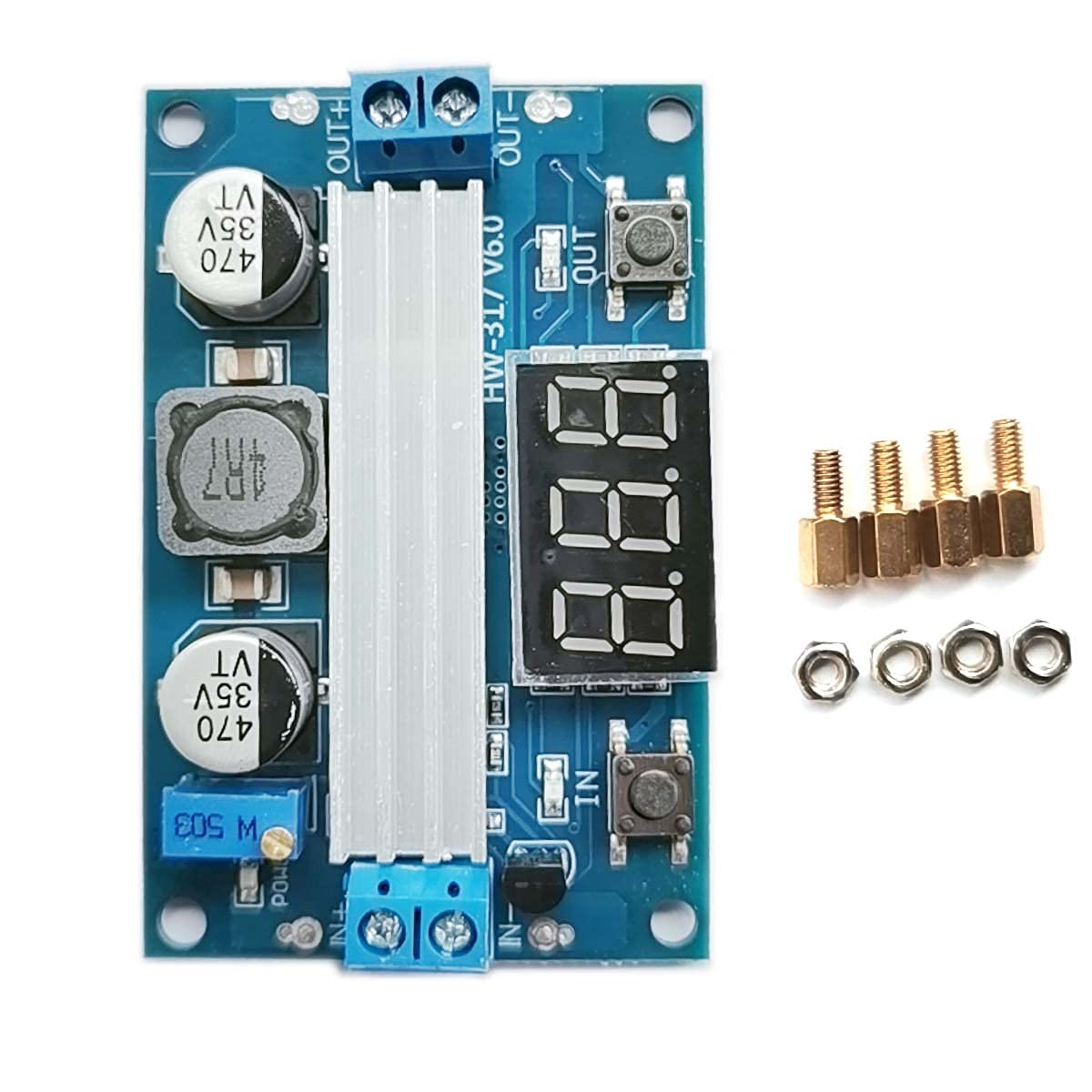 Kiro&Seeu Ltc1871 Boost Power Module High Power Dc Dc 100W Adjustable Output 3.5 35V Step Up Power Supply Converter Module Board