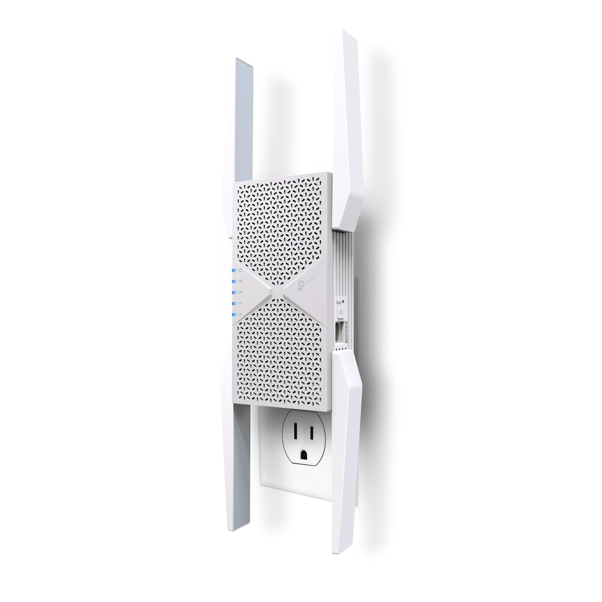 TP-Link BE10000 Wi-Fi 7 Range Extender RE653BE | 10 Gbps Tri-Band Wireless Repeater | 2.5 Gbps Ethernet Port | Internet Signal B
