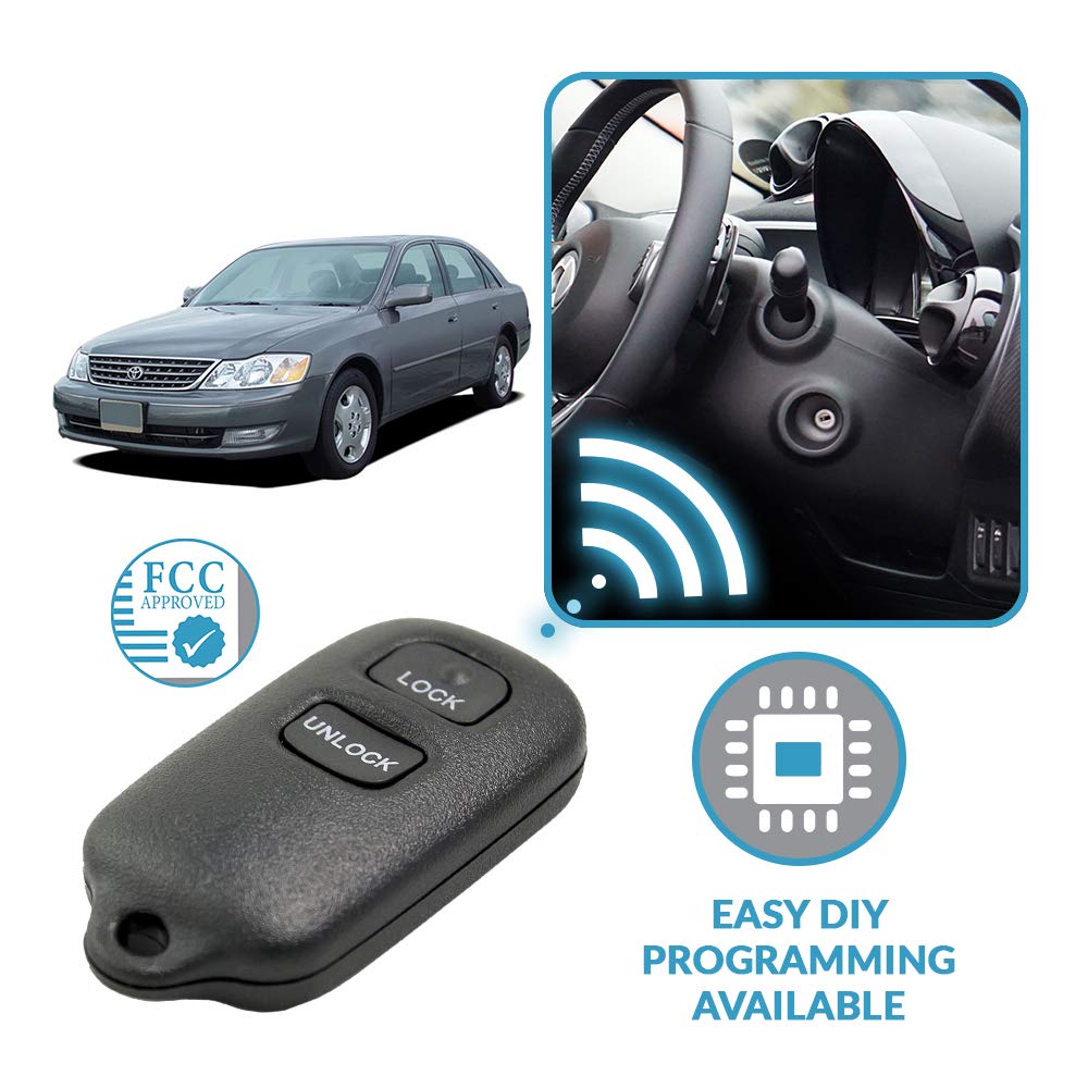 Keyless2Go Replacement For New Keyless Entry Remote Car Key Fob 3 Button Fcc Hyq12Bbx Hyq12Ban