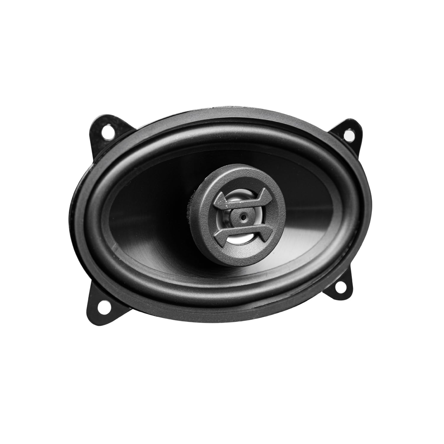 Hifonics Zs46Cx Zeus Coaxial Car Speakers (Black, Pair)   4X6 Inch Coaxial Speakers, 200 Watt, 2 Way Car Audio, Passive Crossove