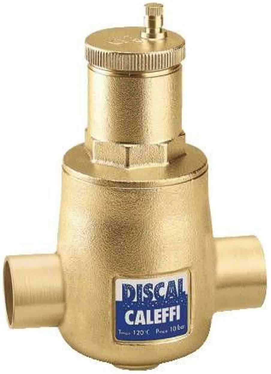 Caleffi 551006A 1 Inch Sweat Air Separator