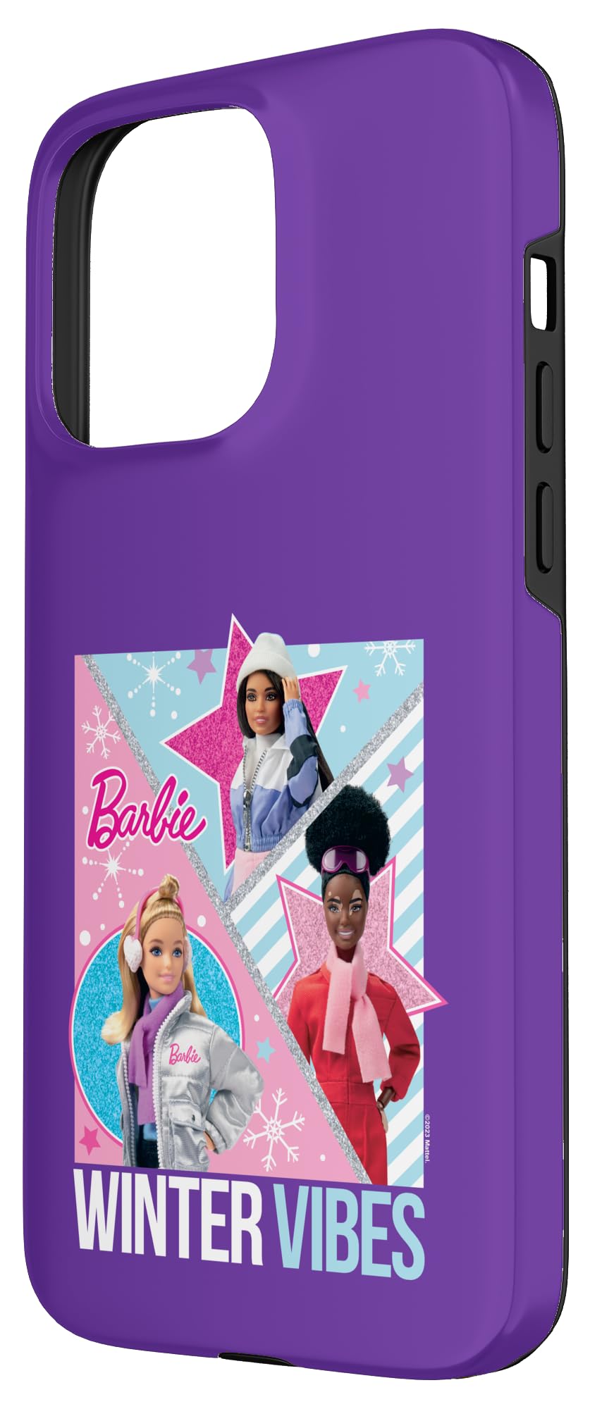 Iphone 15 Pro Max Barbie   Winter Vibes Case