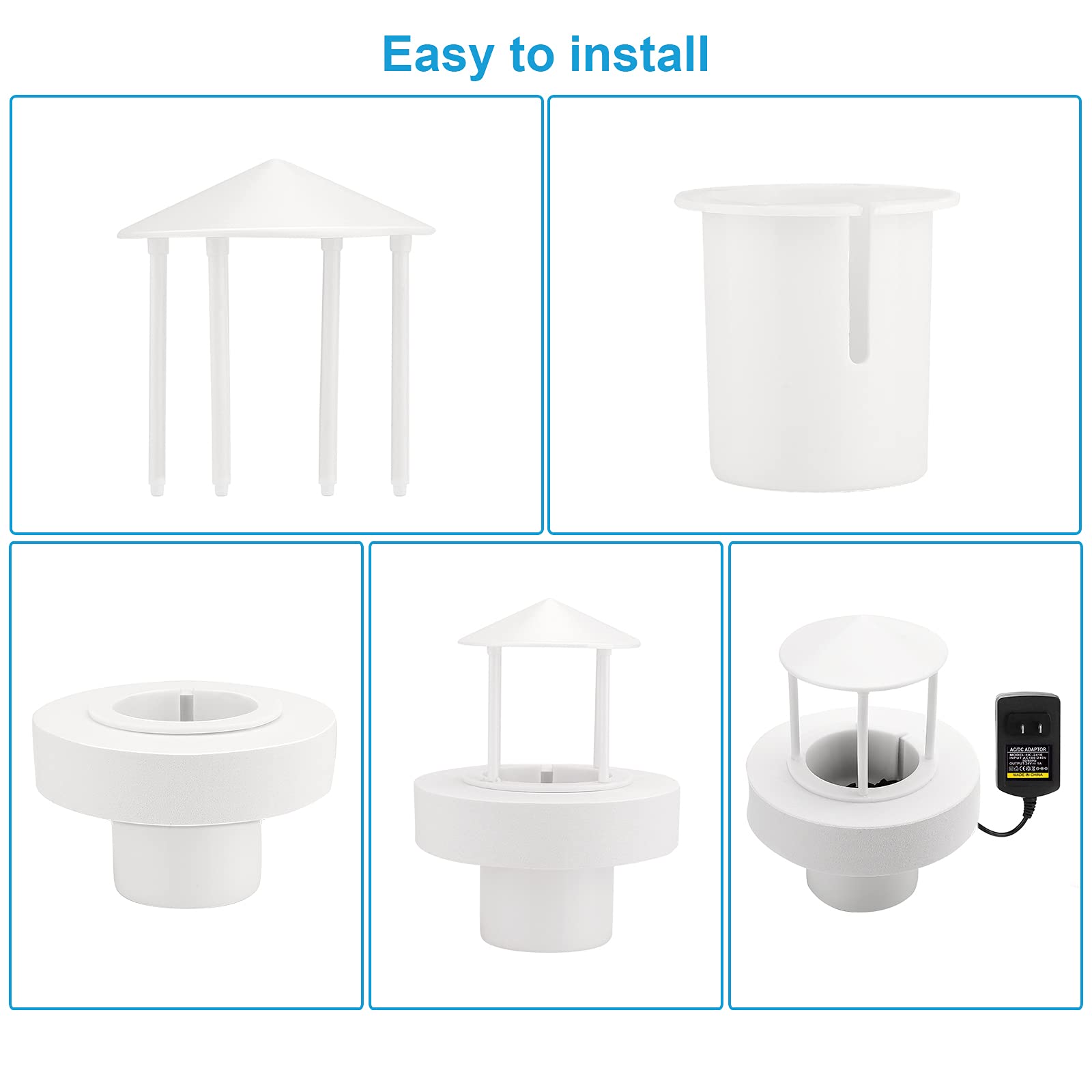 Fitnate Removable Mist Maker Floating Water Splash Guard For Humidifier