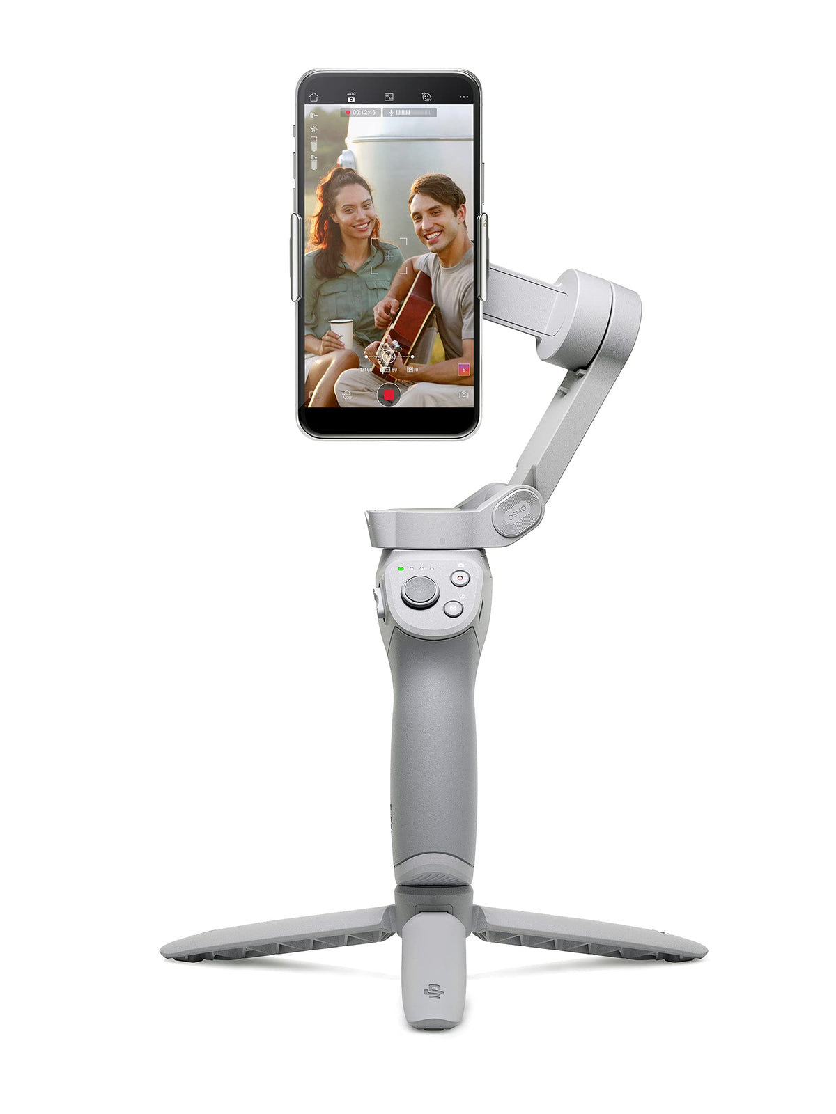 Dji Om 4   3 Axis Smartphone Gimbal, Magnetic Design, Portable And Foldable, Dynamiczoom, Cloneme, Timelapse, Gesture Control, S