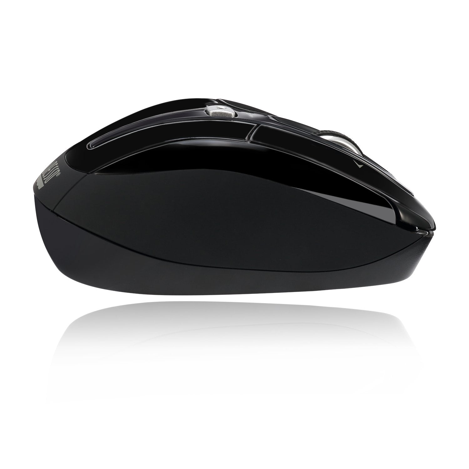 Adesso Imouse S60 Wireless Optical Mouse With 24 Ghz Rf Technology, Programmable Driver, Tilt-Wheel Scrolling, And Magnetically