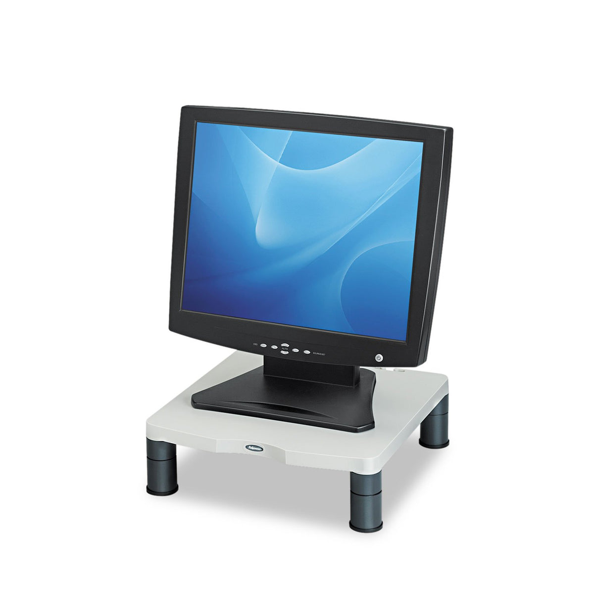 Fellowes 91712 Monitor Riser, Adjustable,13 1/8 Inch X13 1/2 Inch X2 Inch  4 Inch , Pm/Graphite