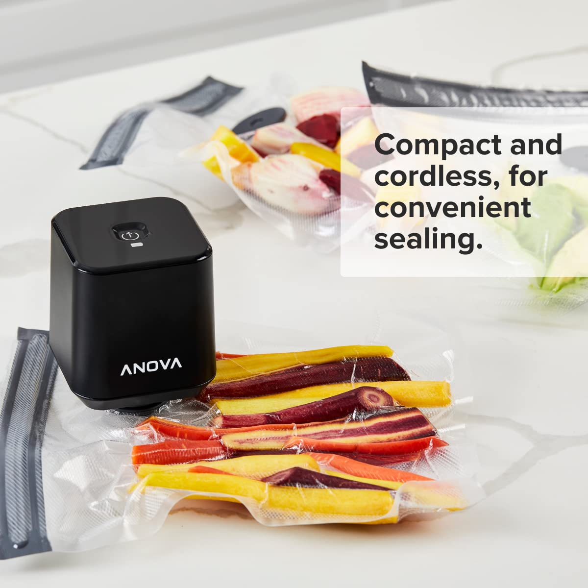 Anova Culinary Precision Port Handheld Vacuum Sealer,Black